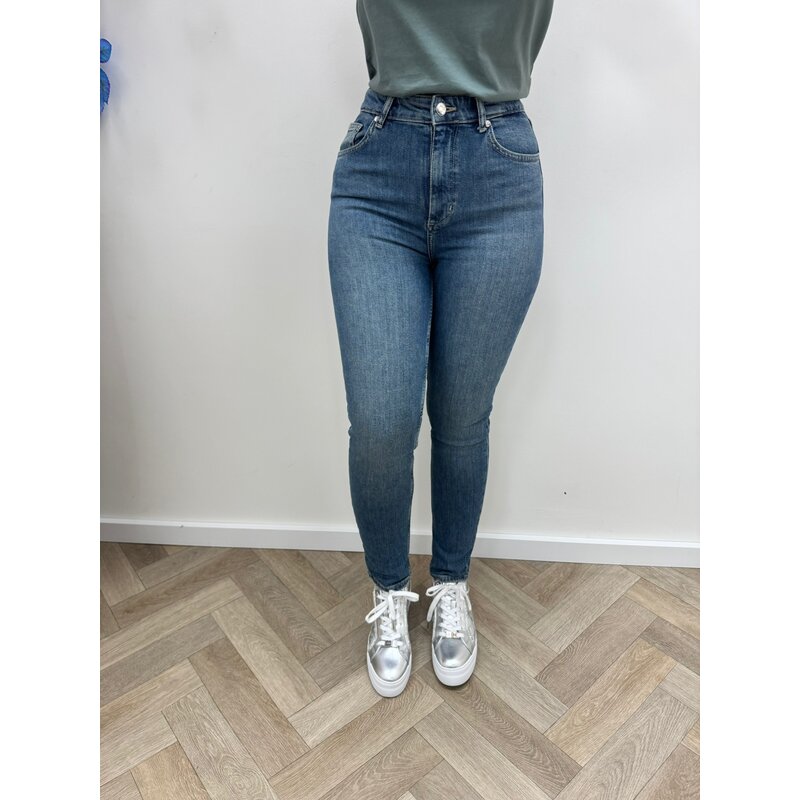 Jeans LJ Logo Patch Denim Blue Liu jo 1078