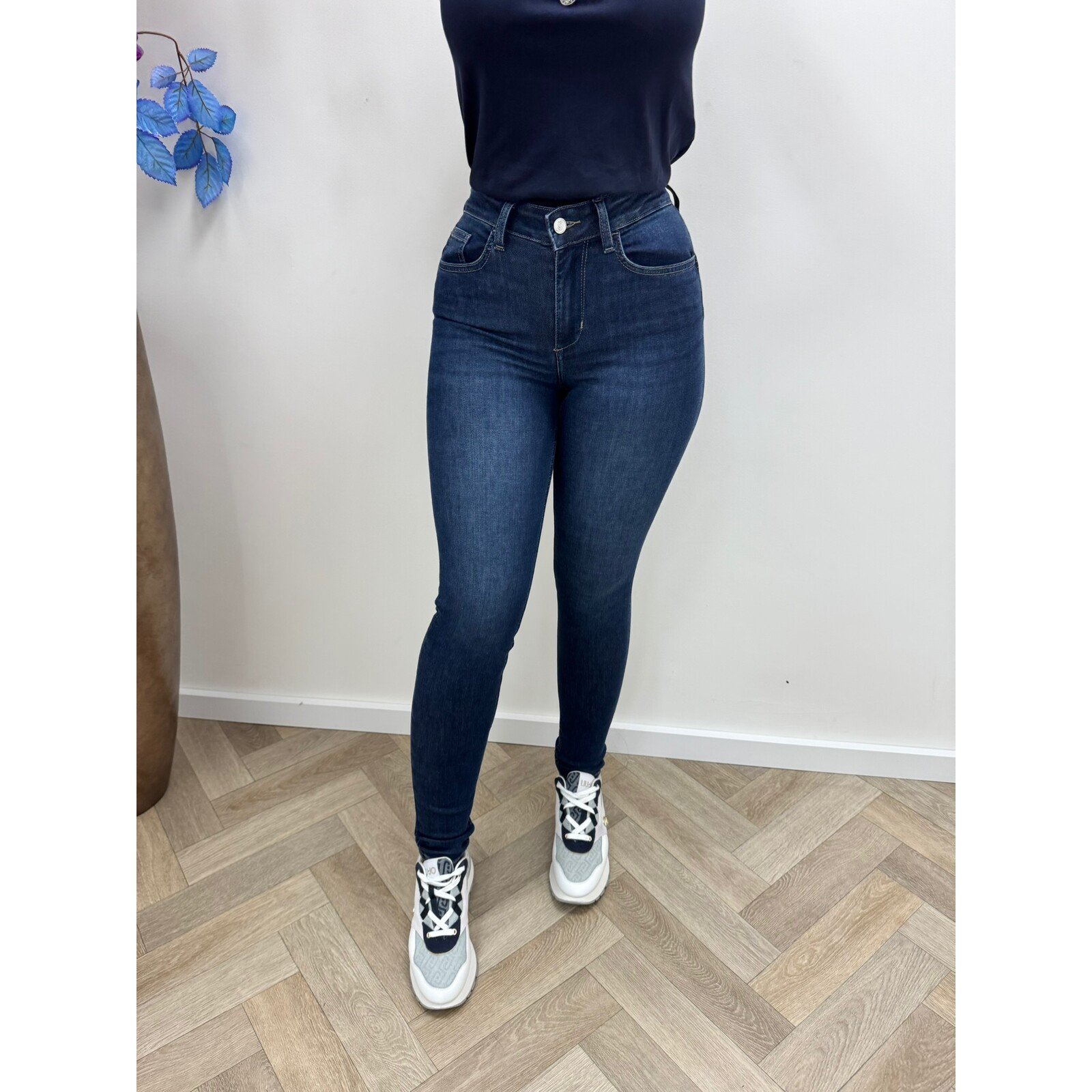 Liu-Jo Jeans Diamonds Midd Denim Blue Liu jo 1077