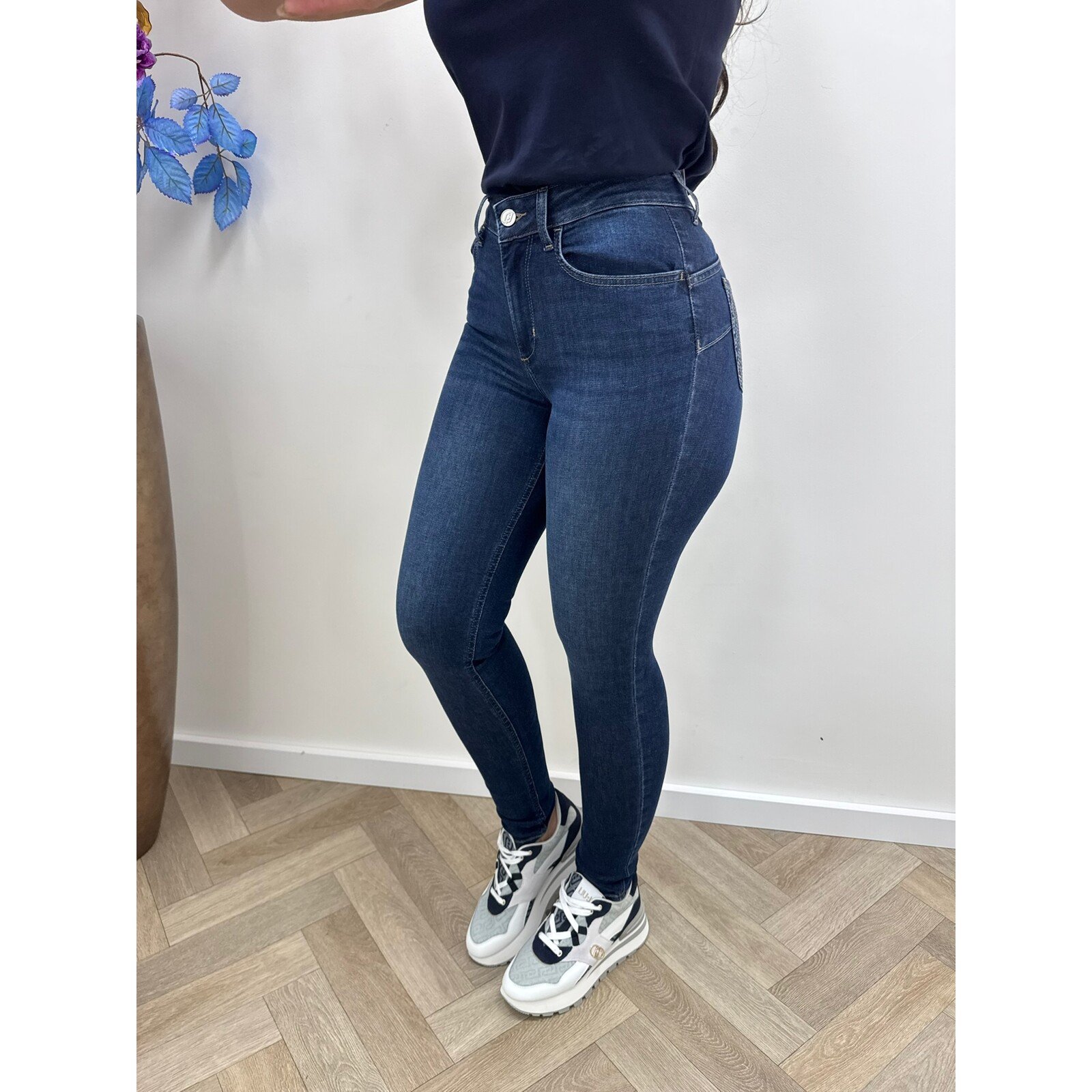 Liu-Jo Jeans Diamonds Midd Denim Blue Liu jo 1077