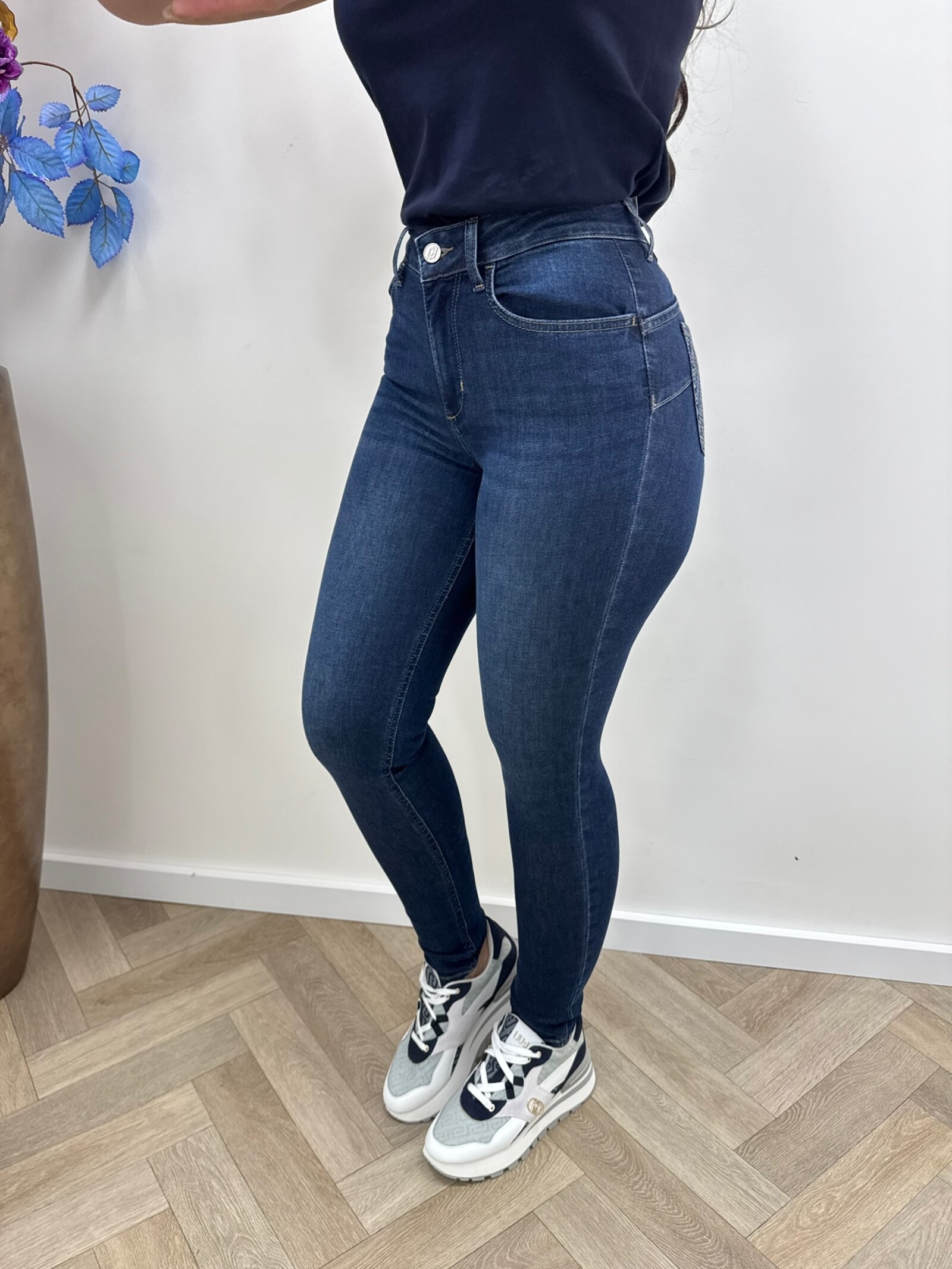 Liu-Jo Jeans Diamonds Midd Denim Blue Liu jo 1077