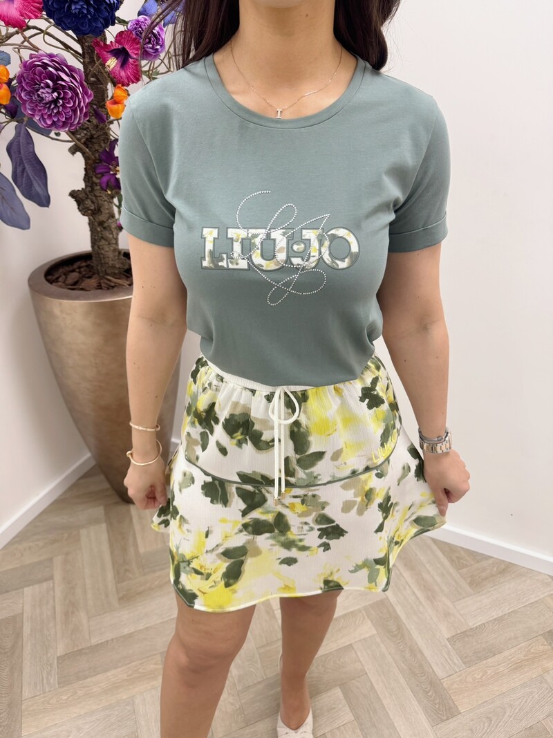 T-Shirt Logo Liu jo Millitary 1937