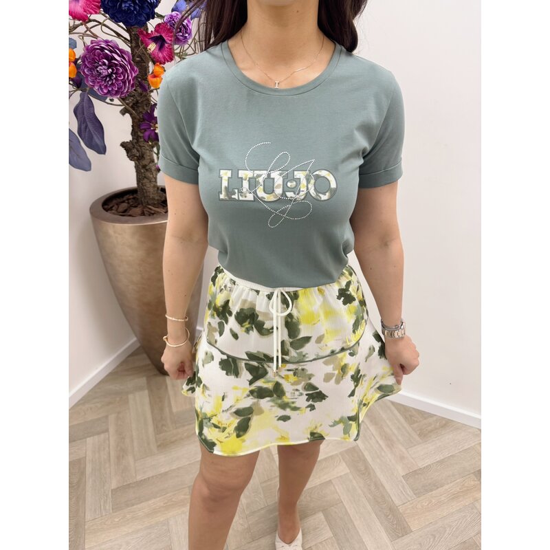 T-Shirt Logo Liu jo Millitary 1937