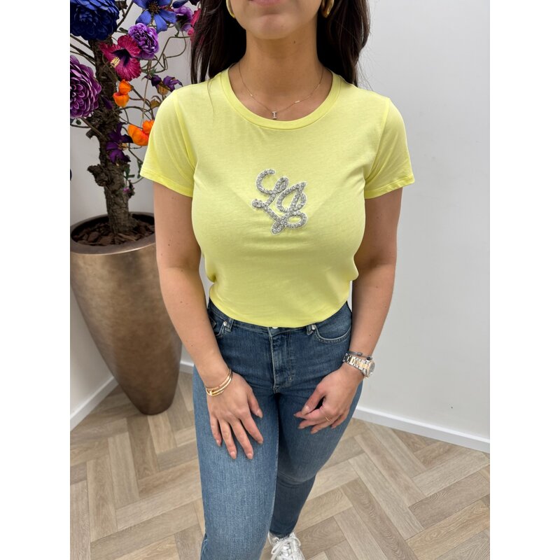 T-Shirt LJ Logo diamonds Green 1943