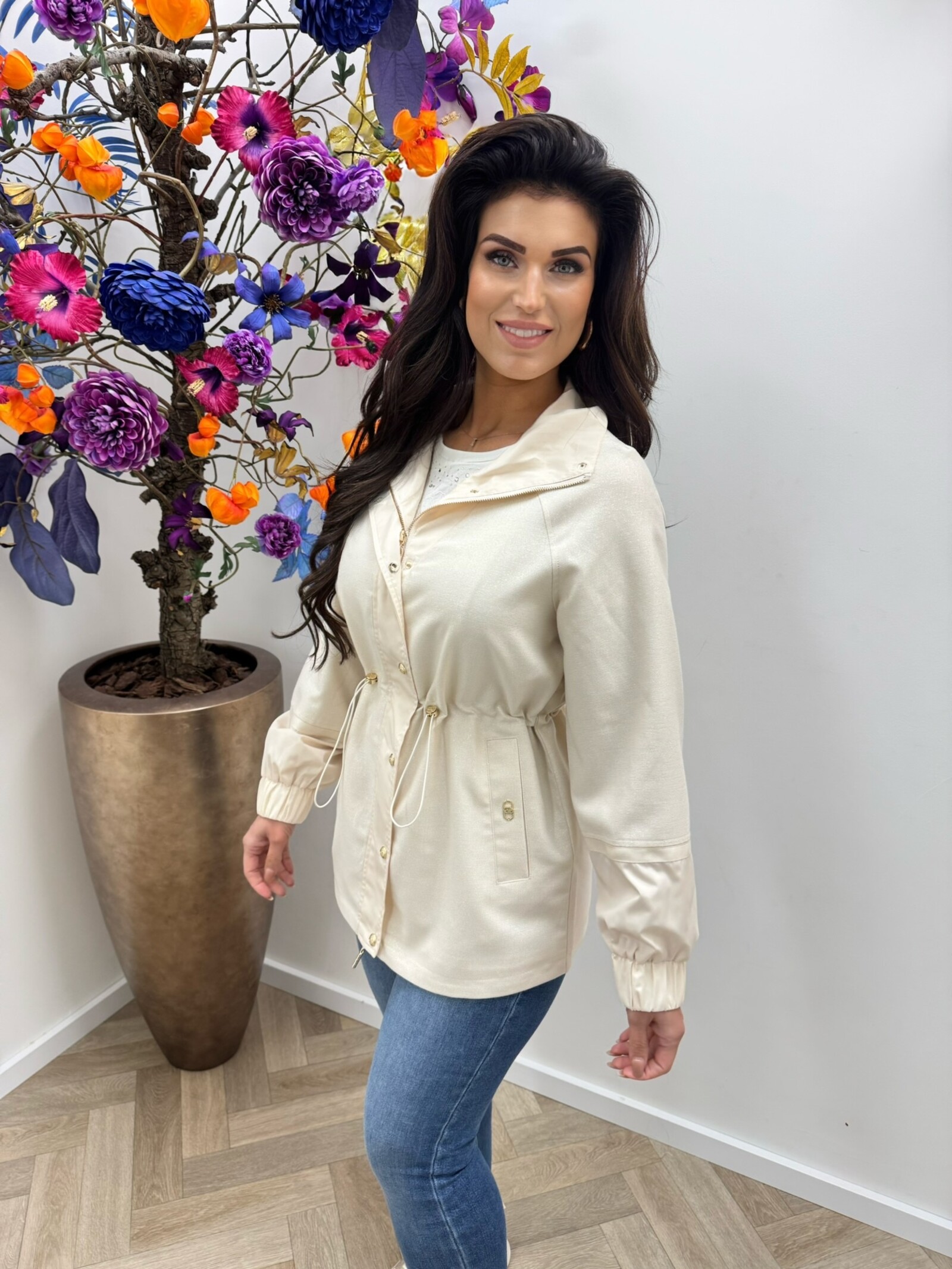 Liu-Jo Jacket Lurex Glitter Champagne Liu Jo 1088