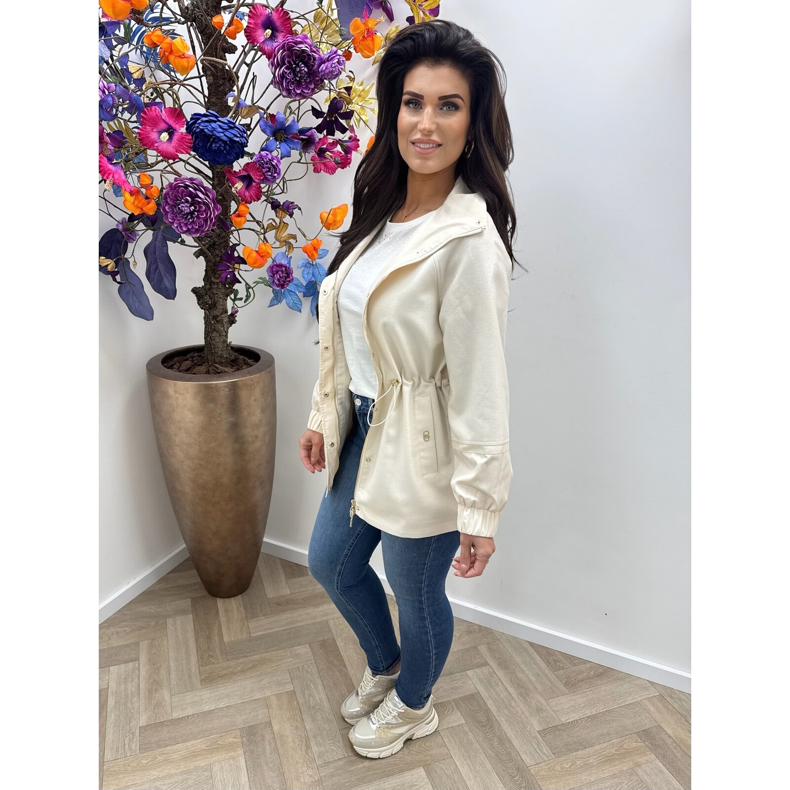 Liu-Jo Jacket Lurex Glitter Champagne Liu Jo 1088