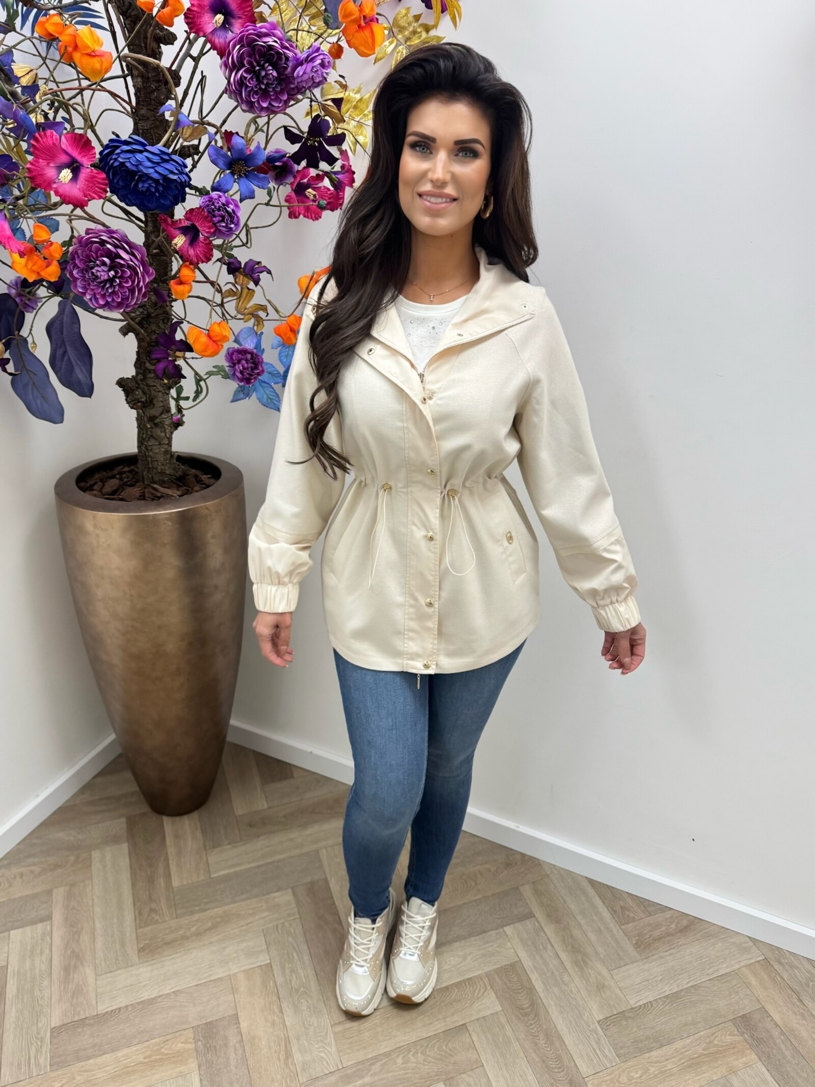 Liu-Jo Jacket Lurex Glitter Champagne Liu Jo 1088