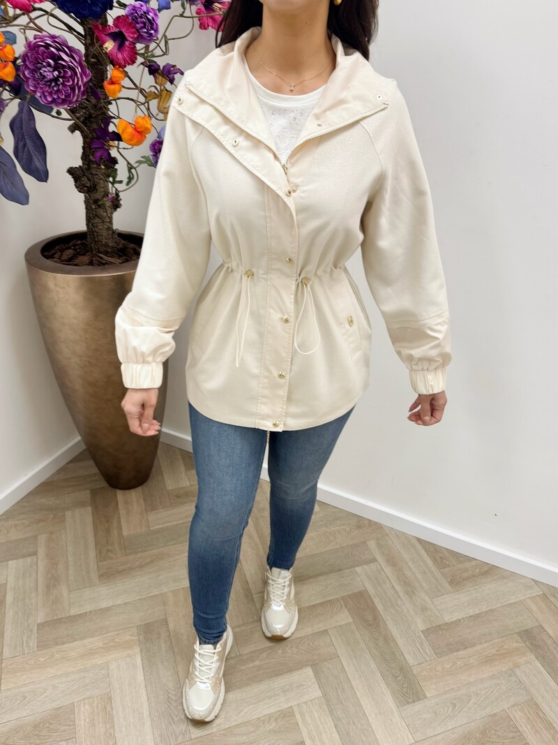 Jacket Lurex Glitter Champagne Liu Jo 1088