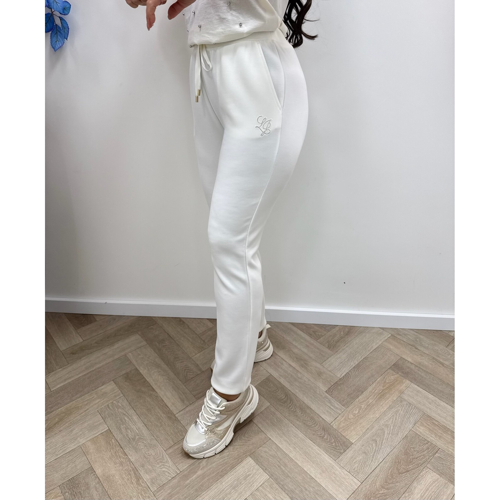 Liu-Jo Sweat pants Felpa White Milk Liu jo 1914