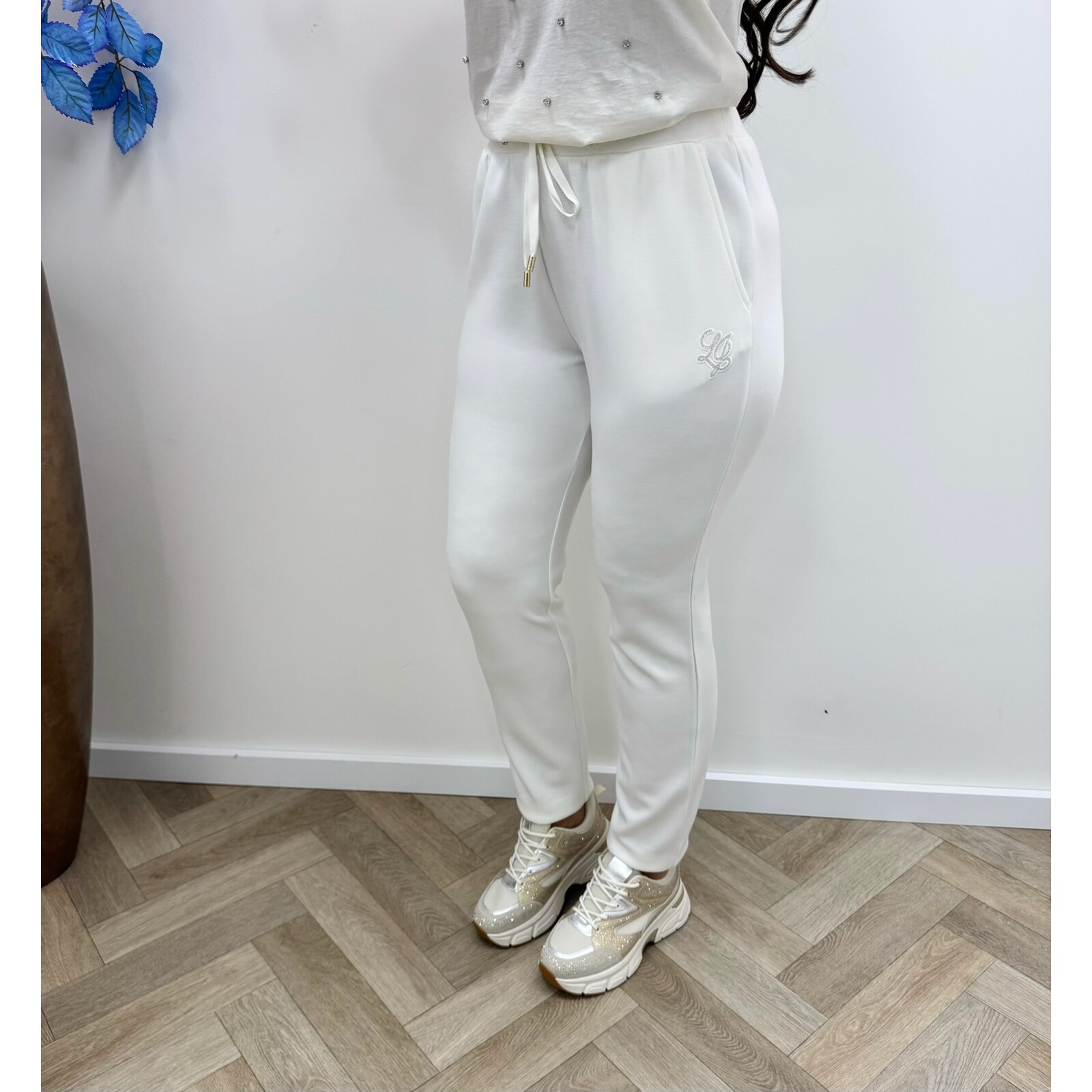 Liu-Jo Sweat pants Felpa White Milk Liu jo 1914