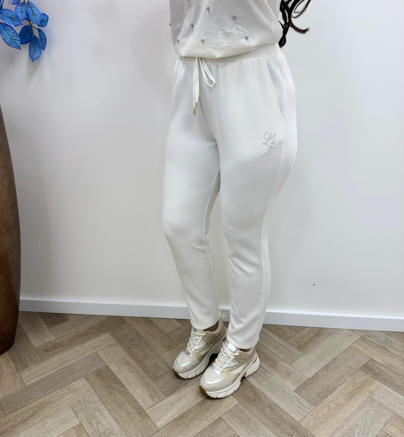 Liu-Jo Sweat pants Felpa White Milk Liu jo 1914