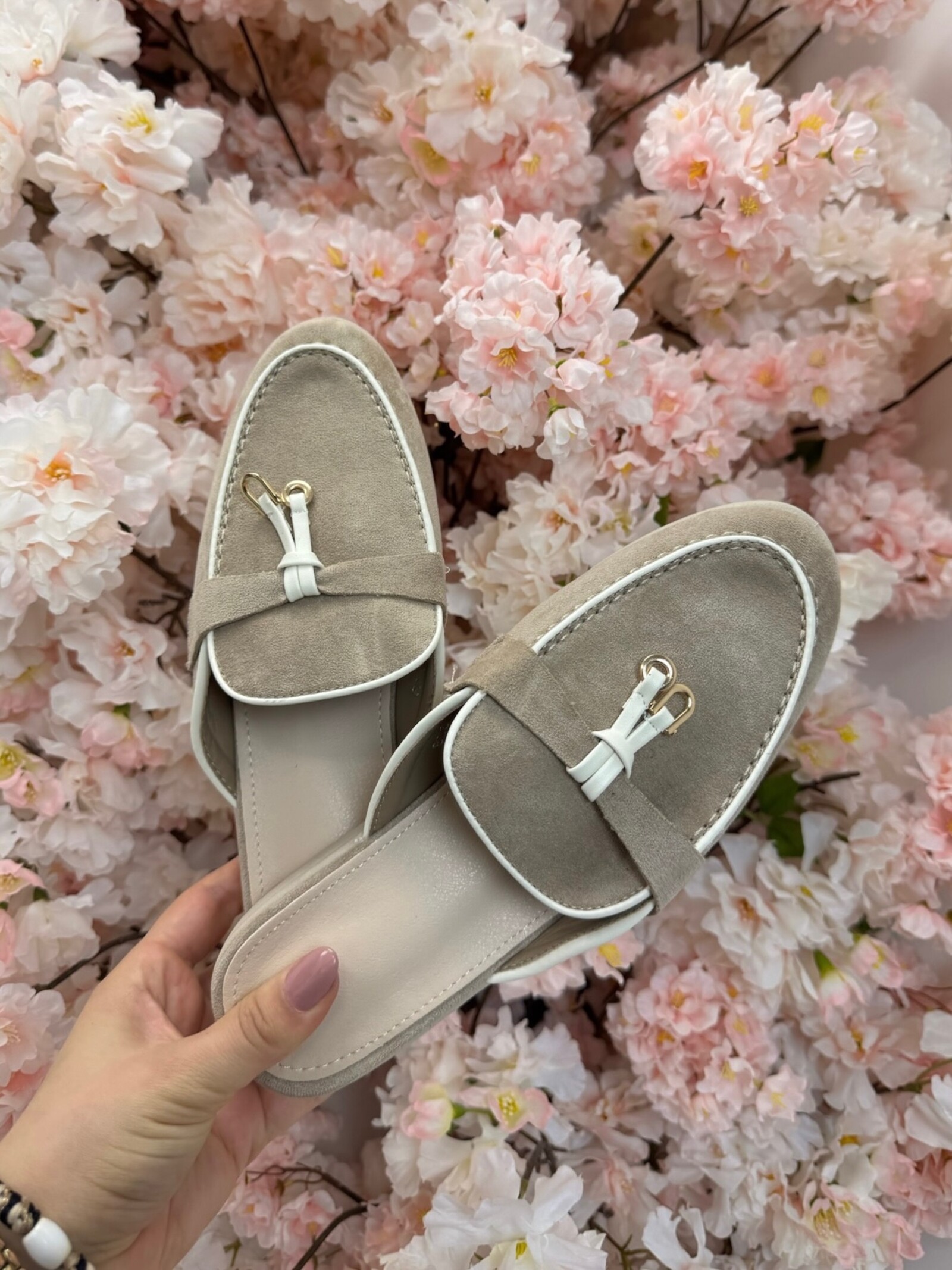 Loafer Slippers Suede 816 Khaki