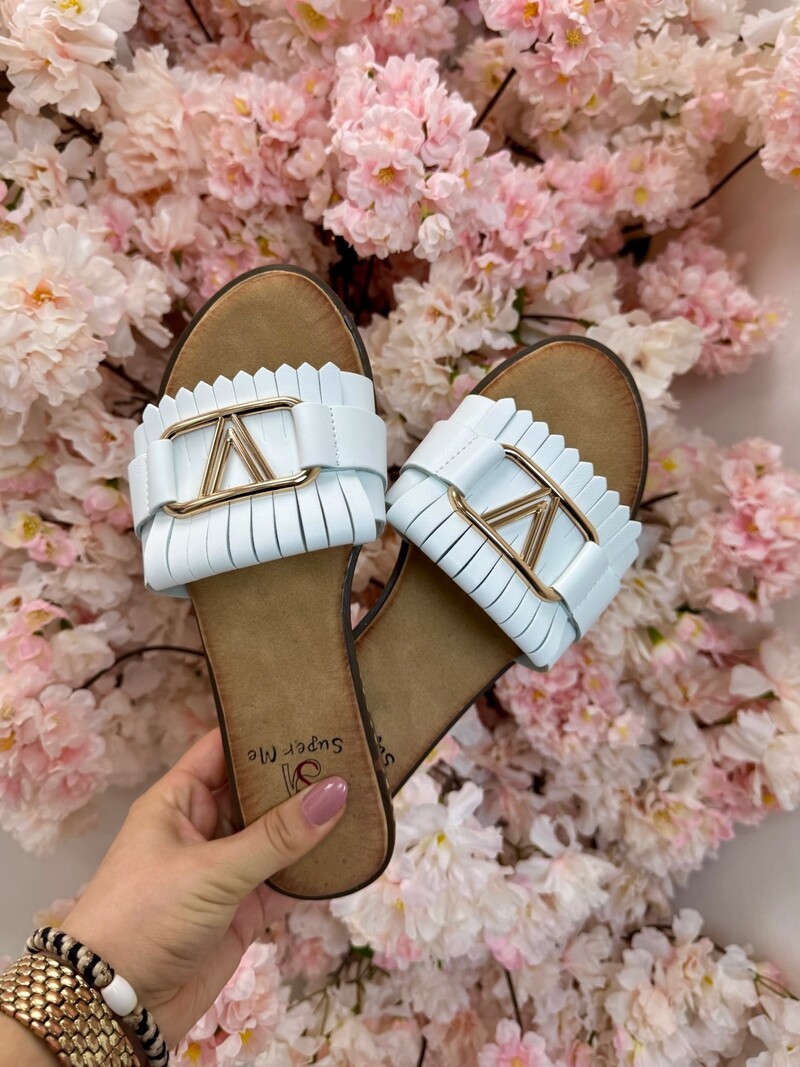 Slippers V Franje CH027 White
