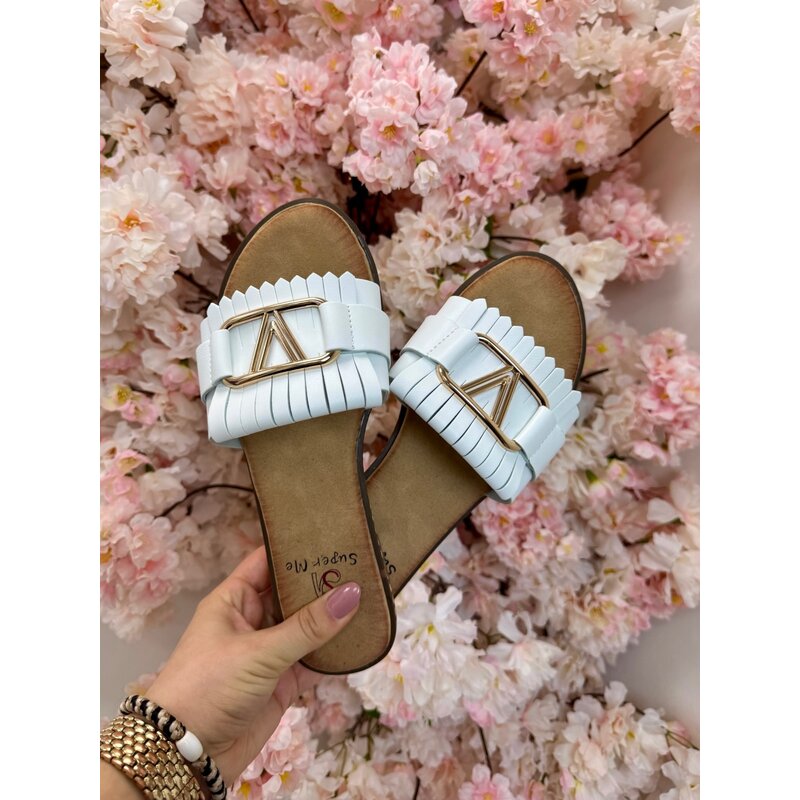 Slippers V Franje CH027 White