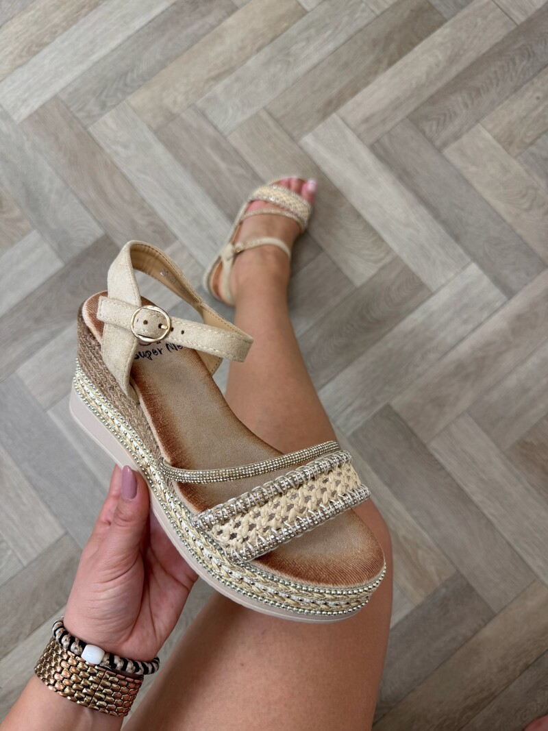 Wedges Goldie 22-87 Gold
