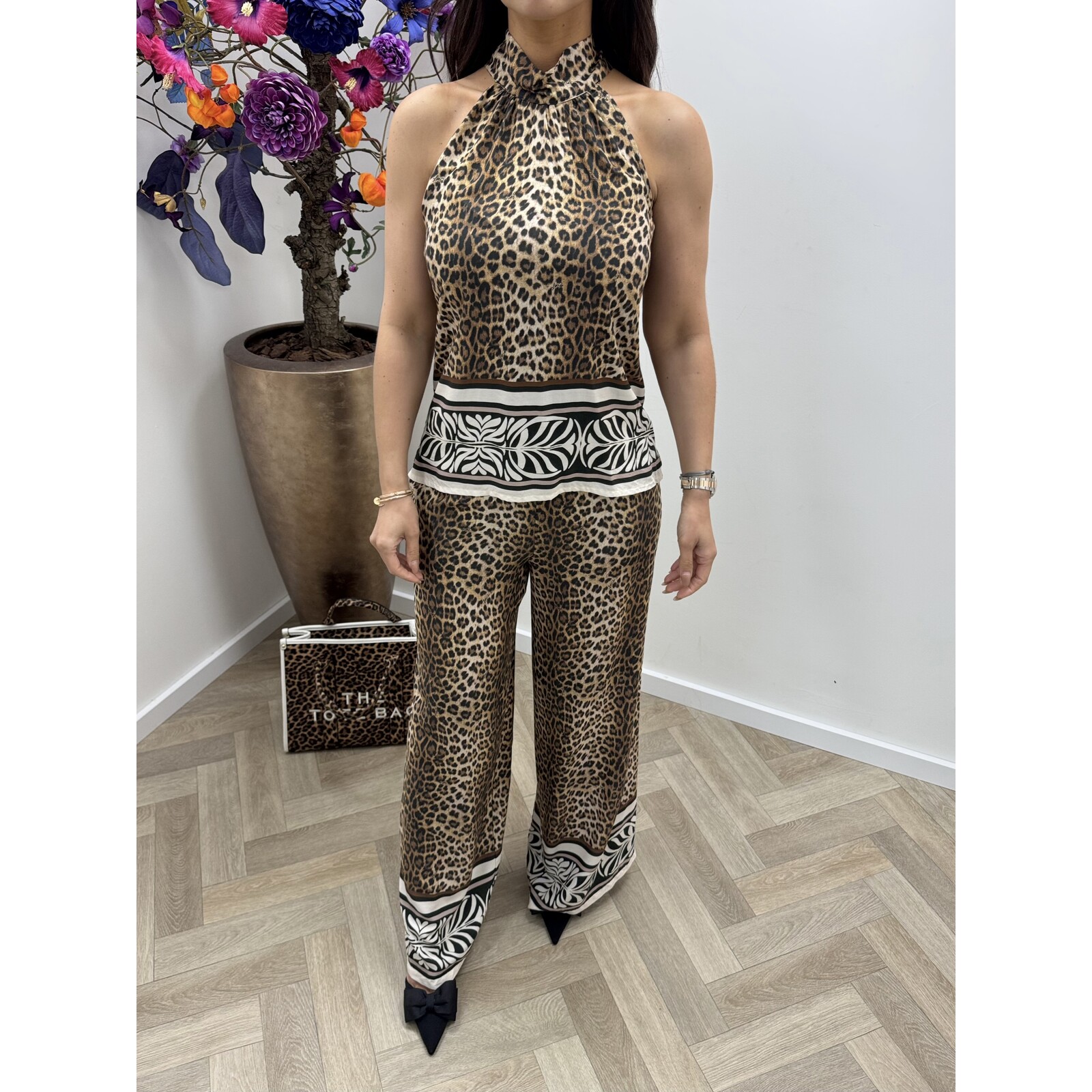 Liu-Jo Top Animalier Satin Liu Jo 1930