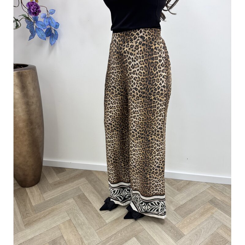 Pants Satin Animalier Liu Jo 1931