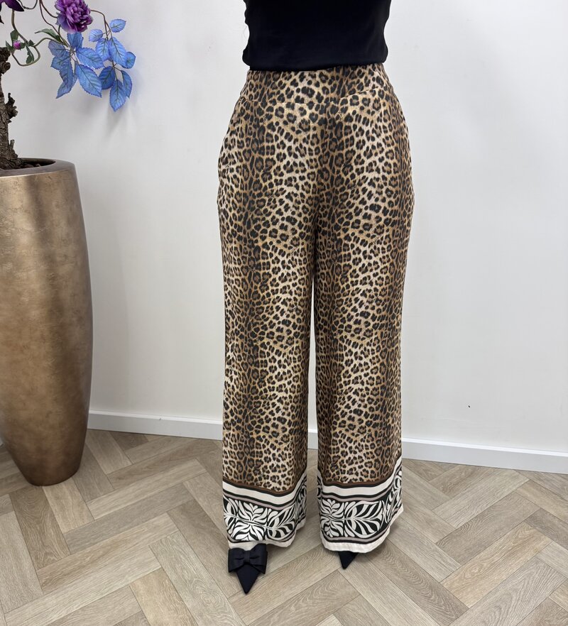Pants Satin Animalier Liu Jo 1931