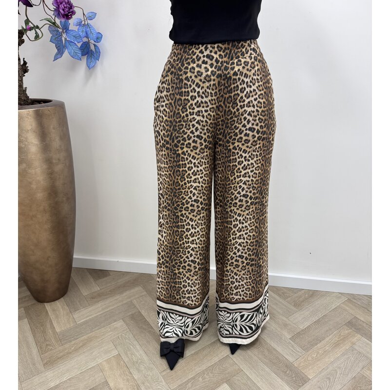 Pants Satin Animalier Liu Jo 1931