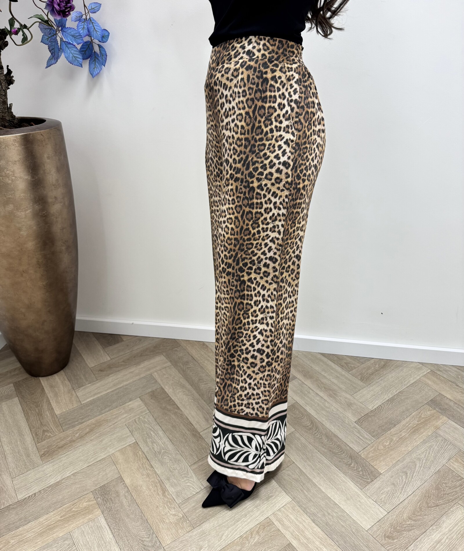 Liu-Jo Pants Satin Animalier Liu Jo 1931
