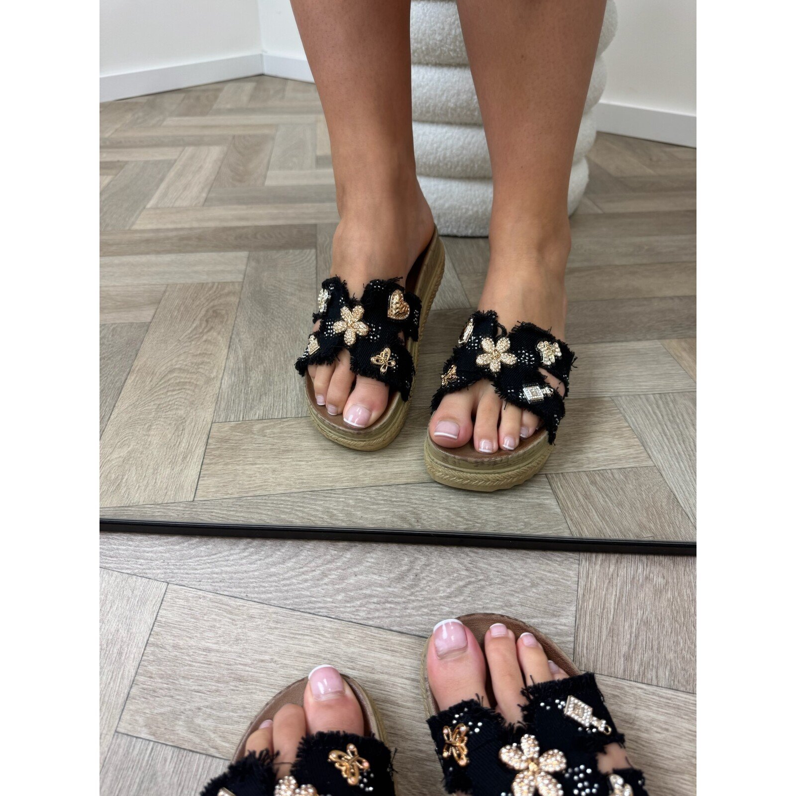 Slipper Felina X02-PL  Black