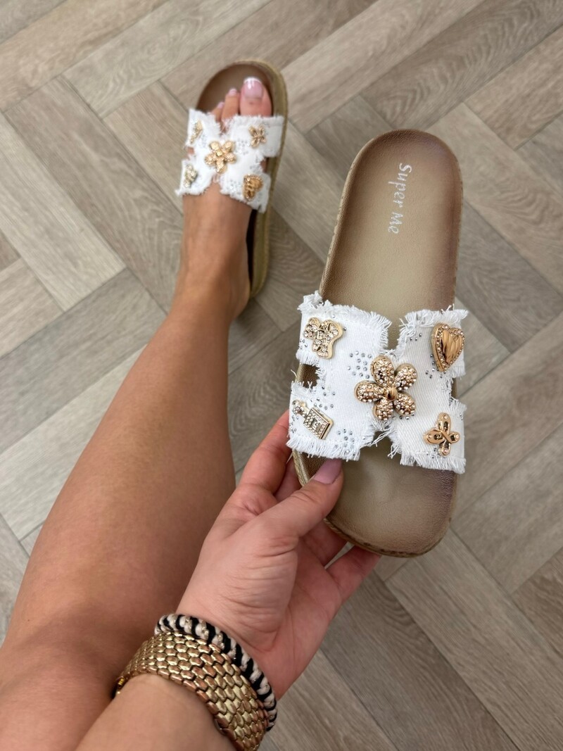 Slipper Felina X02-PL  White