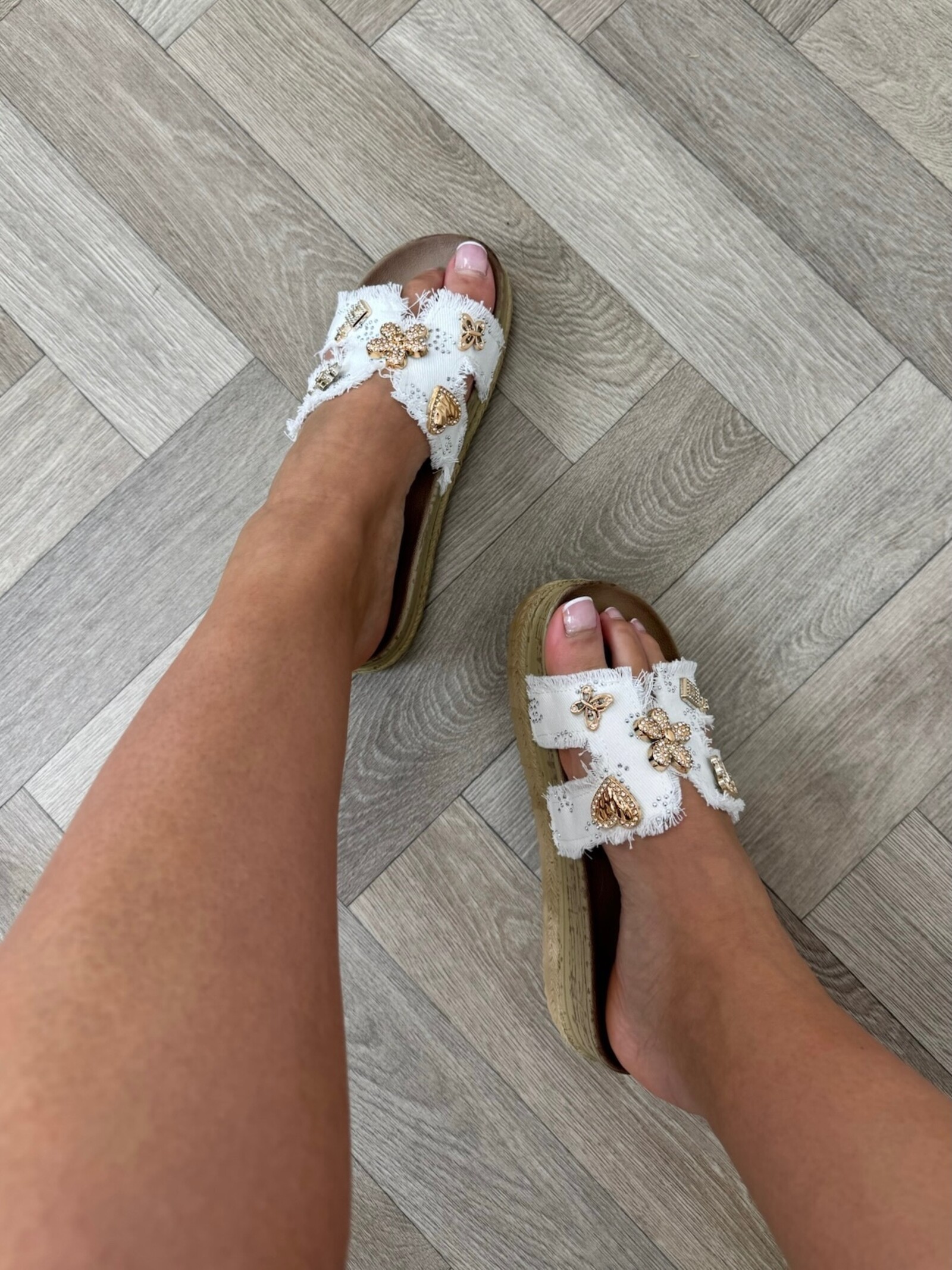 Slipper Felina X02-PL  White