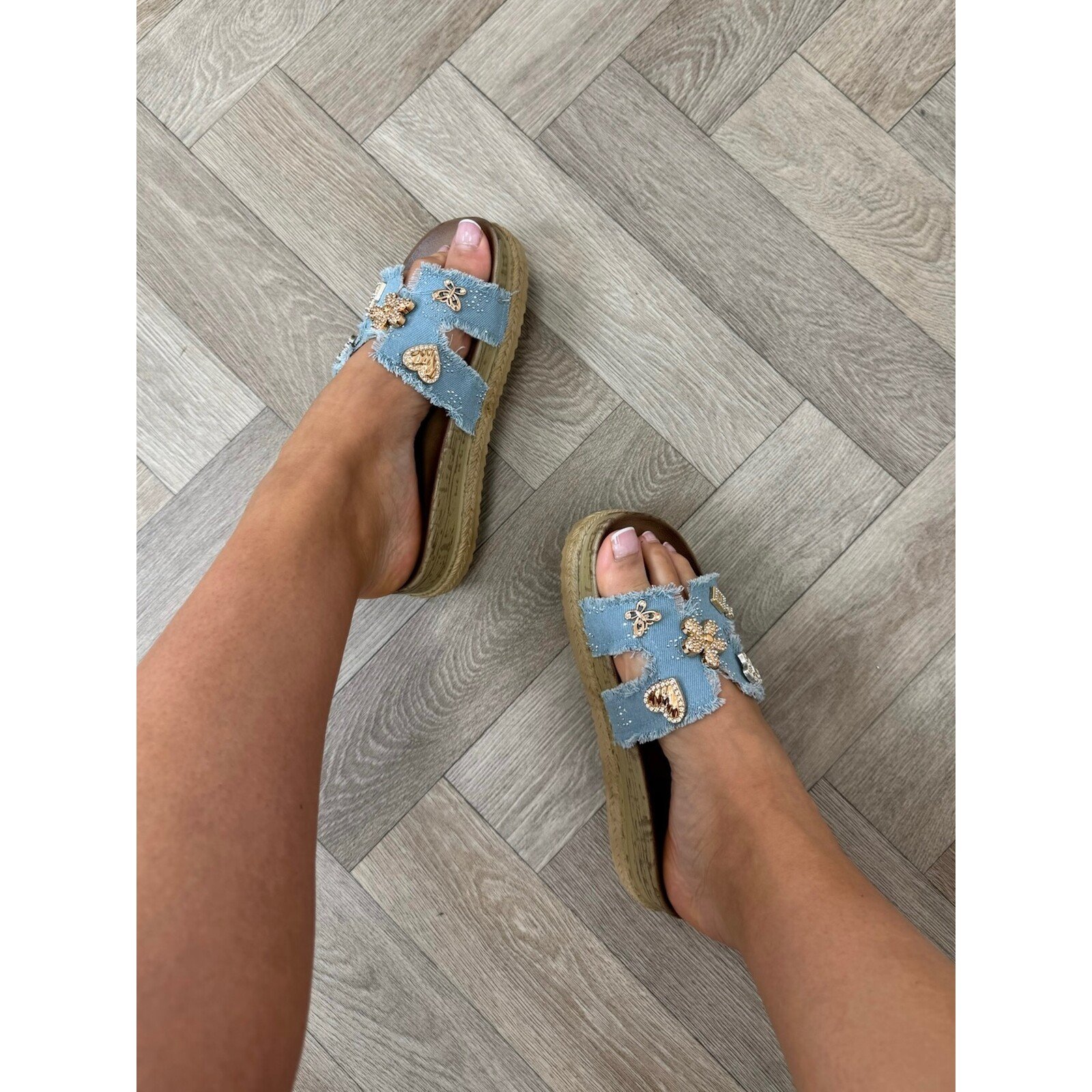 Slipper Felina X02-PL Light Denim