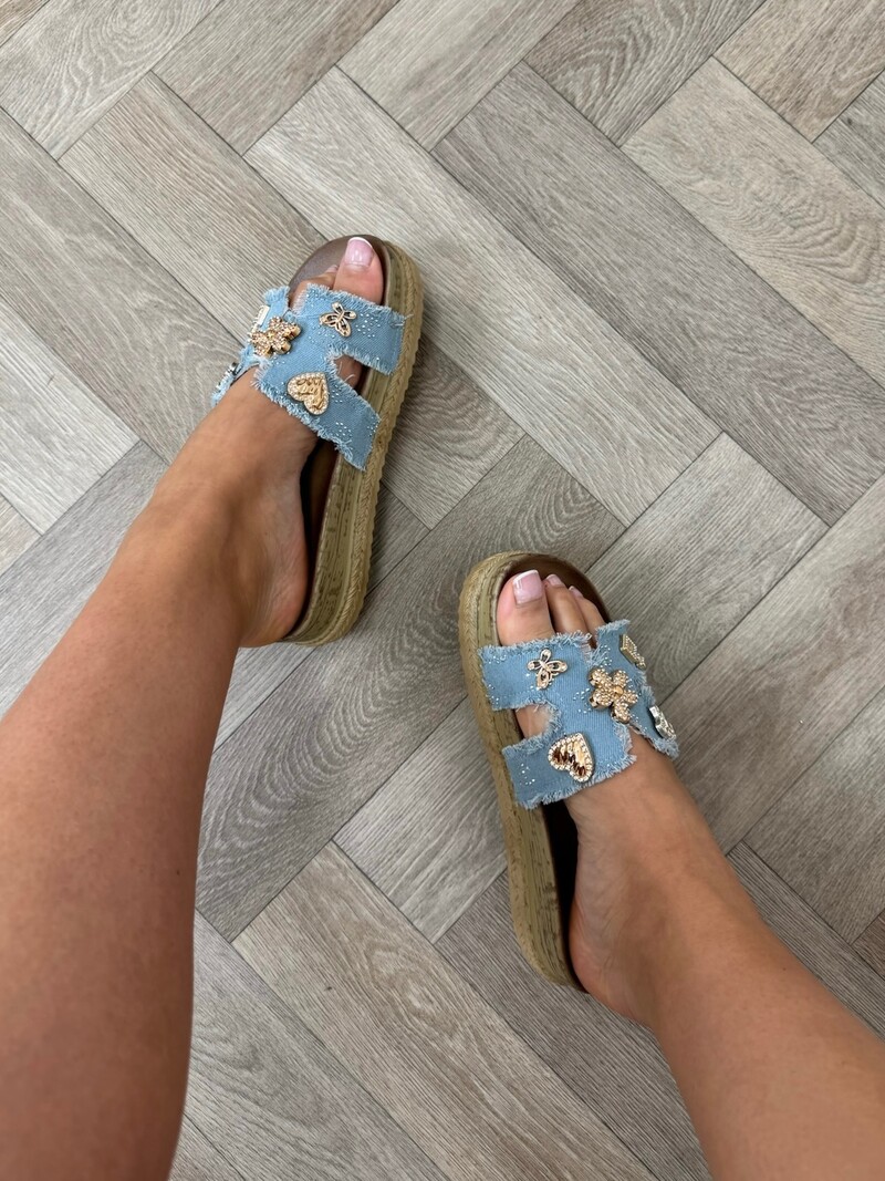 Slipper Felina X02-PL Light Denim