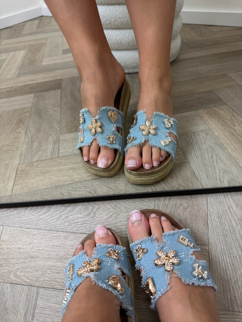Slipper Felina X02-PL Light Denim