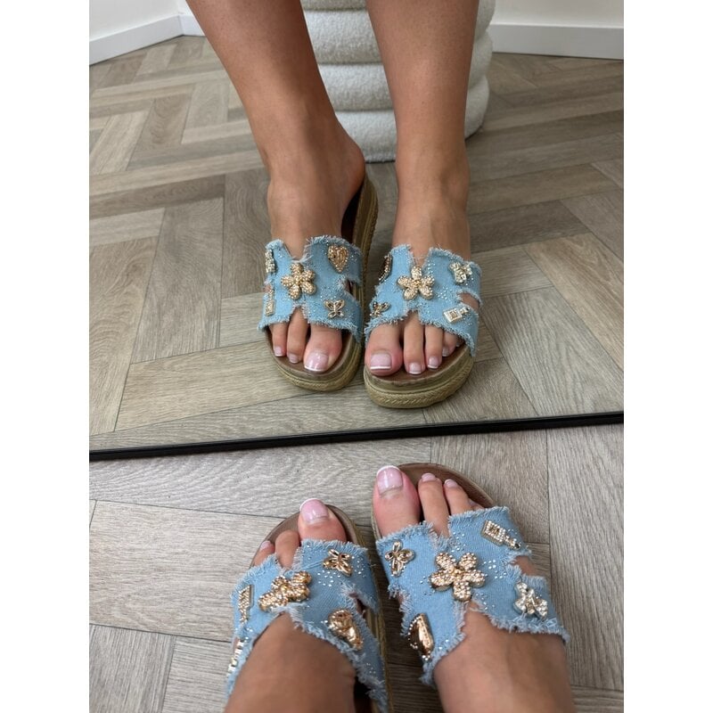 Slipper Felina X02-PL Light Denim