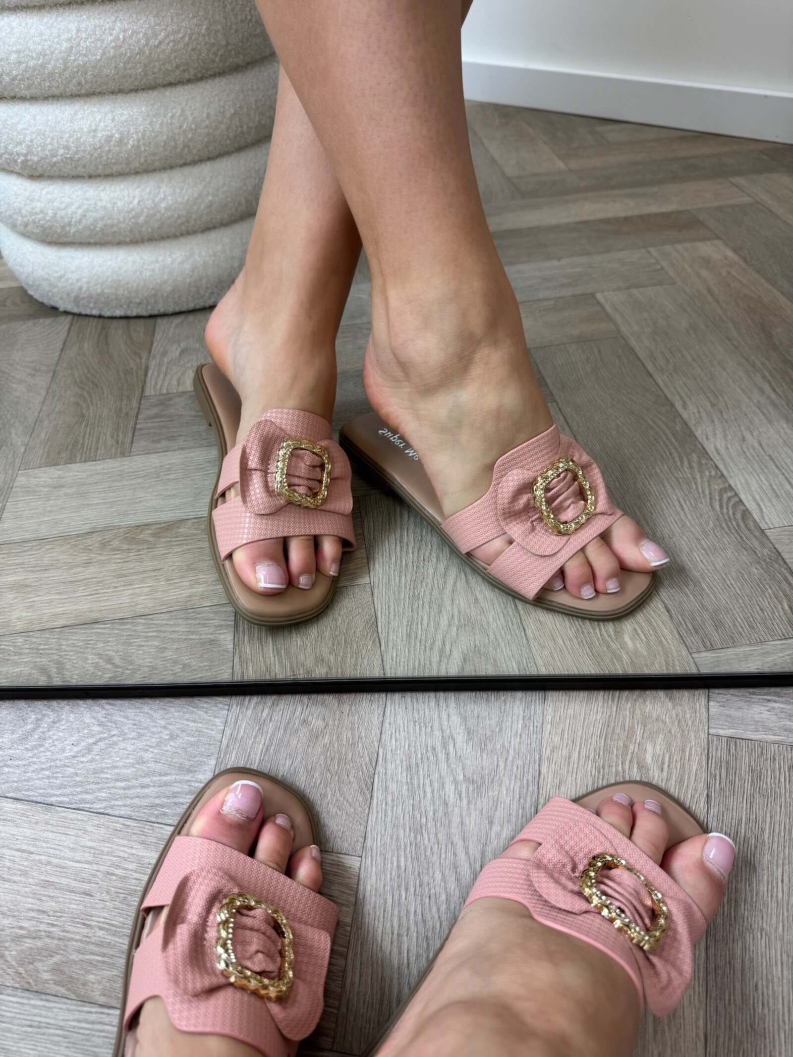 Slippers Celina H008-PL Pink
