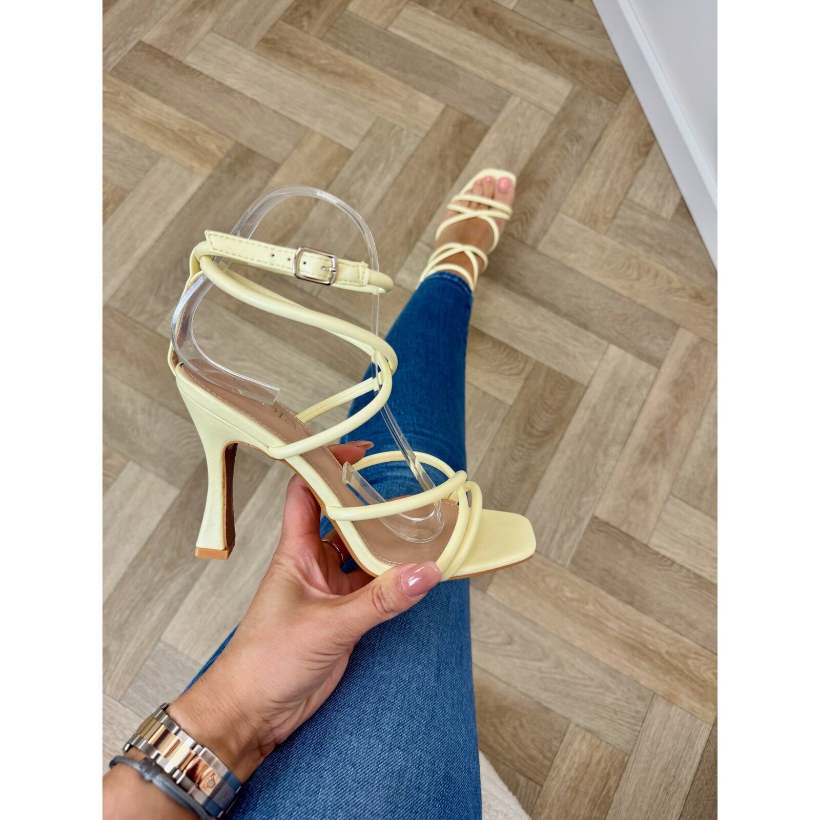 Heels Hailey H8-900 Yellow