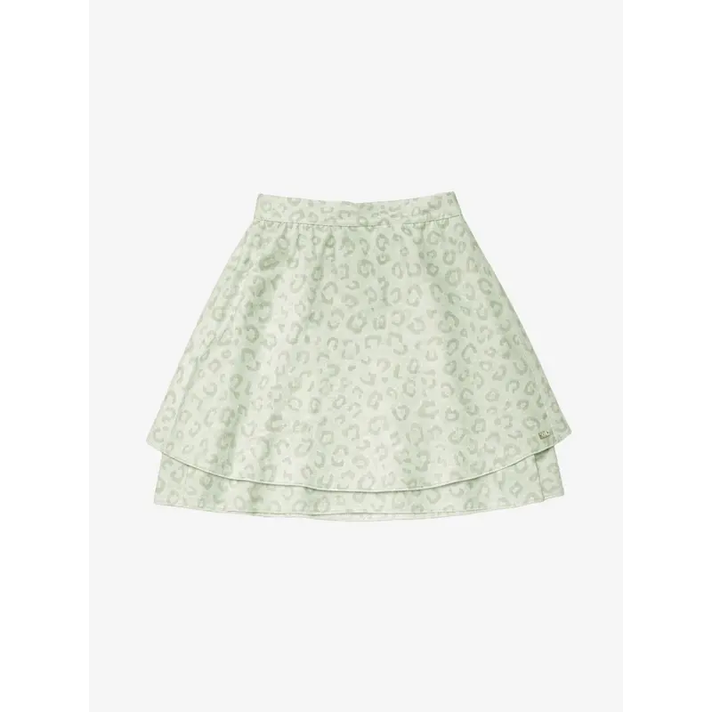 Skirt Pragues Leopard Aloe Vera Nikkie