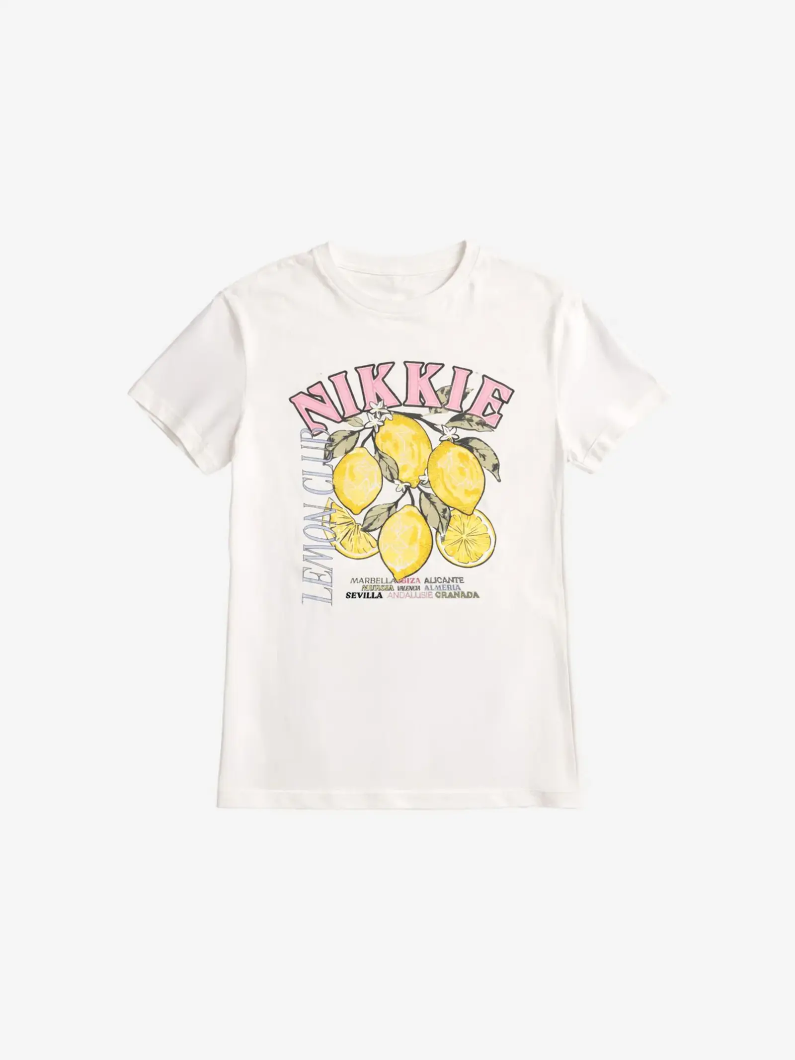 Nikkie T-Shirt Lemon club Nikkie