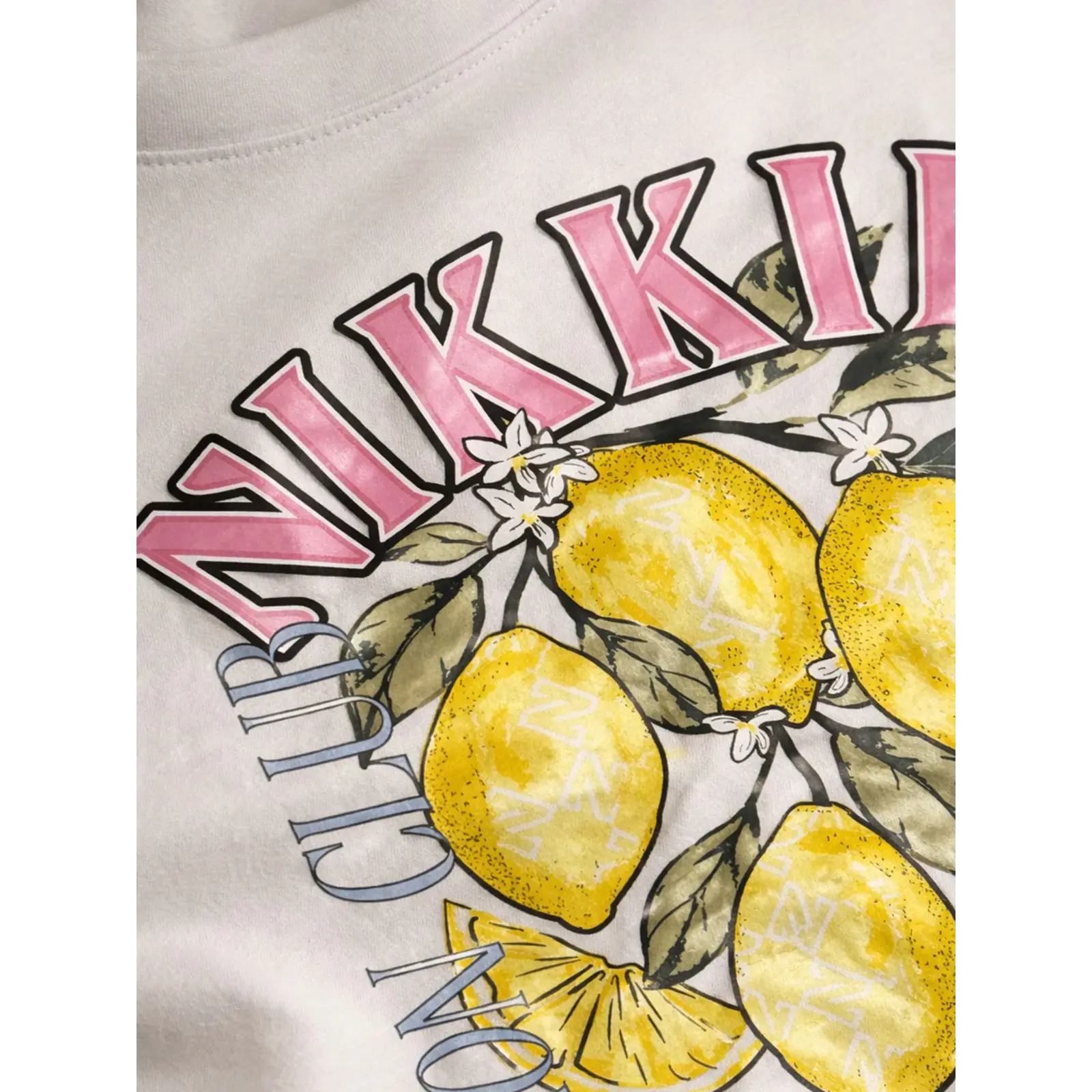 Nikkie T-Shirt Lemon club Nikkie