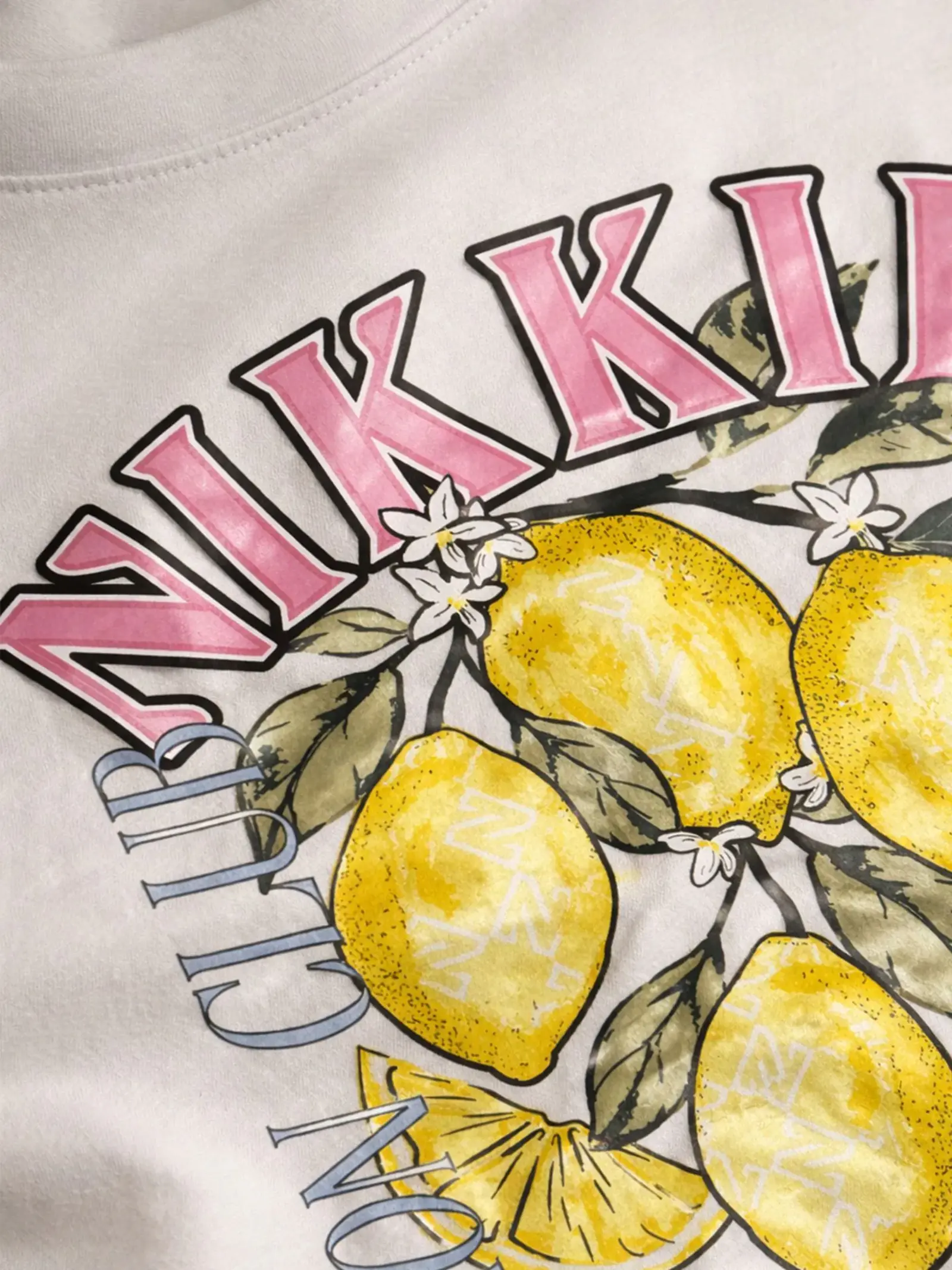 Nikkie T-Shirt Lemon club Nikkie