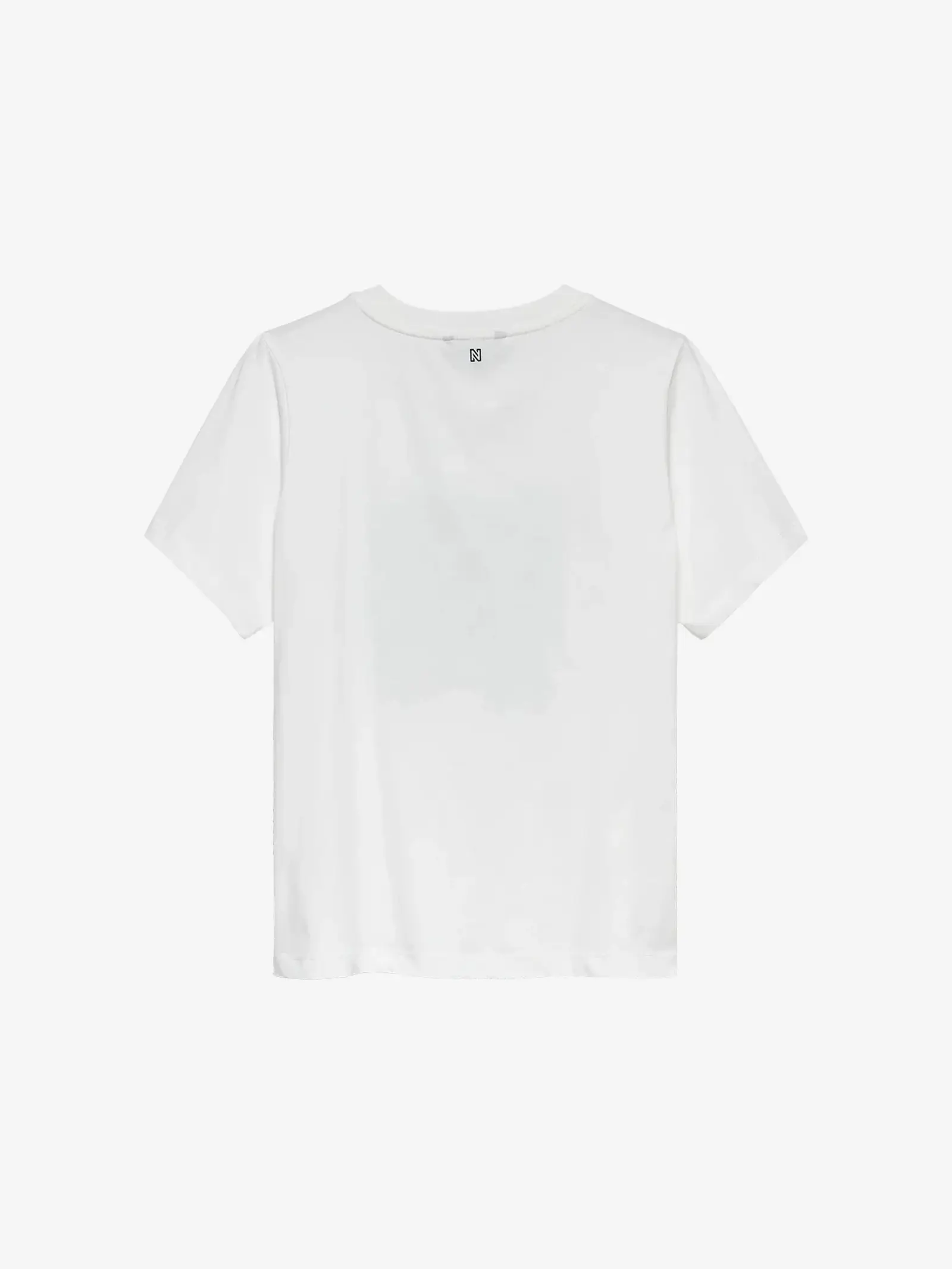 Nikkie T-shirt N chain Lemonade Star white