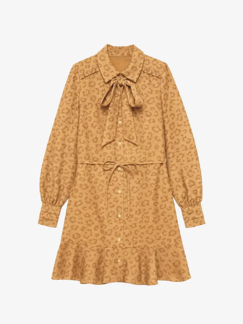 Dress Pragues Leopard Travertine