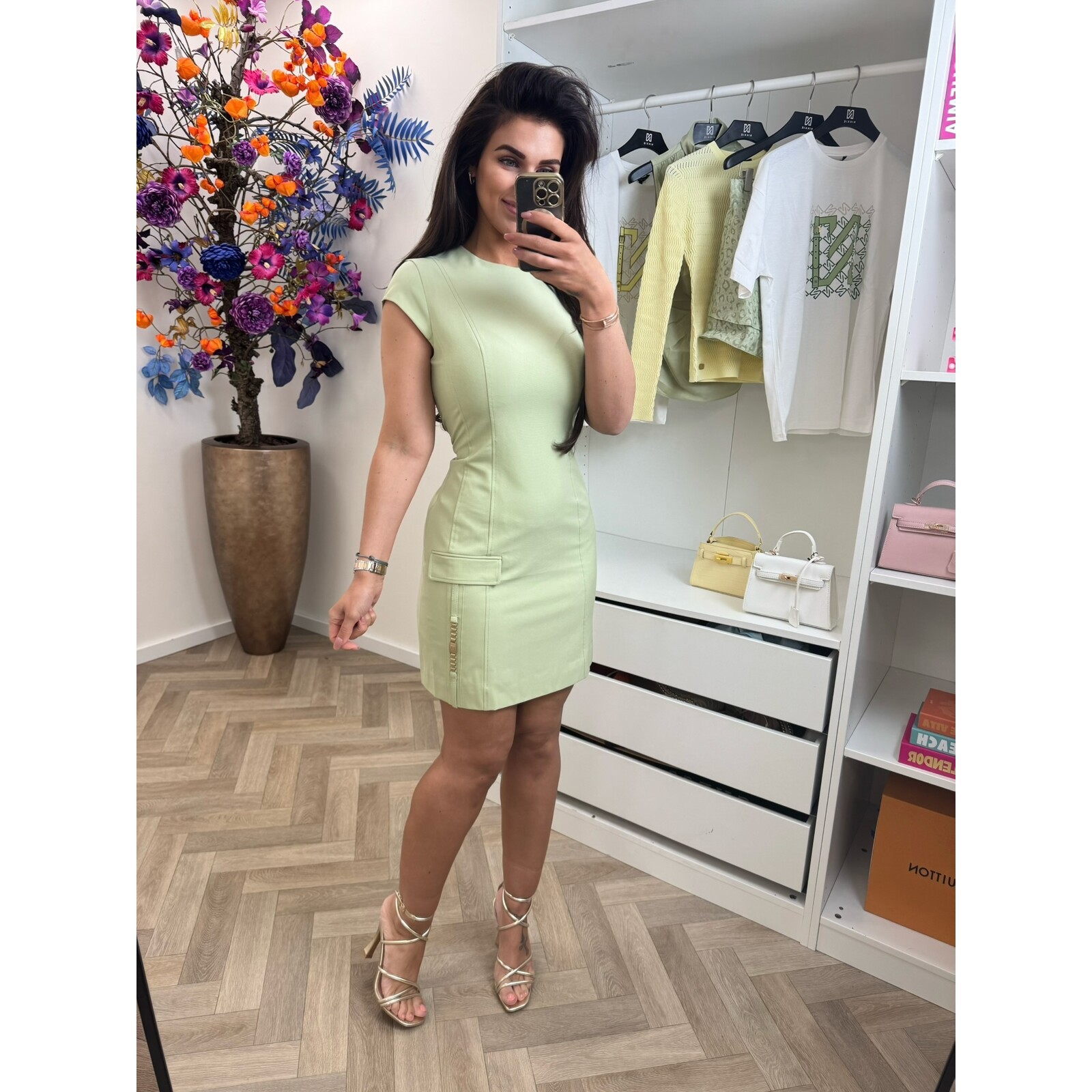 Nikkie Dress Parlo Aloe Vera Nikkie