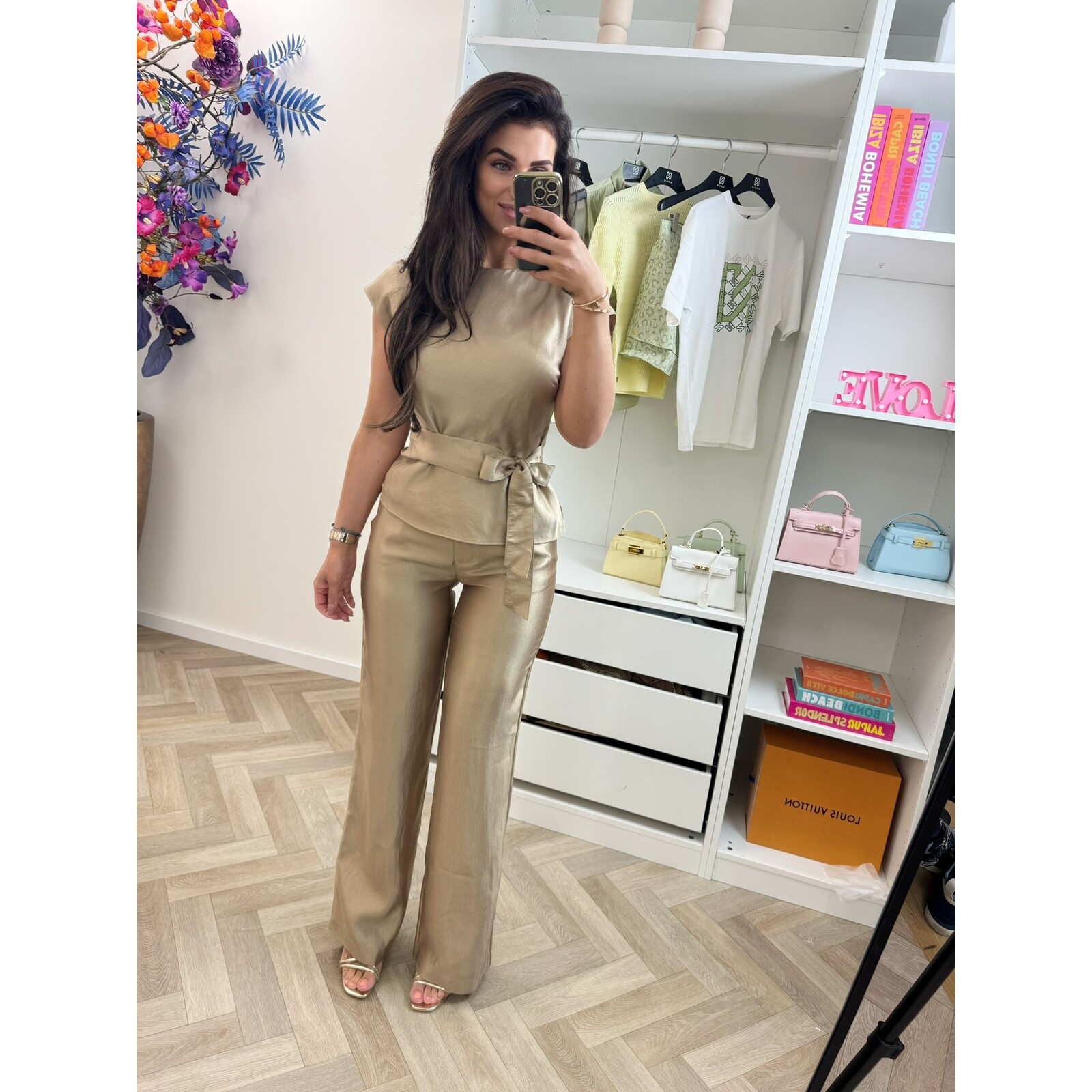 Nikkie Pants Porlamar Travertine Nikkie