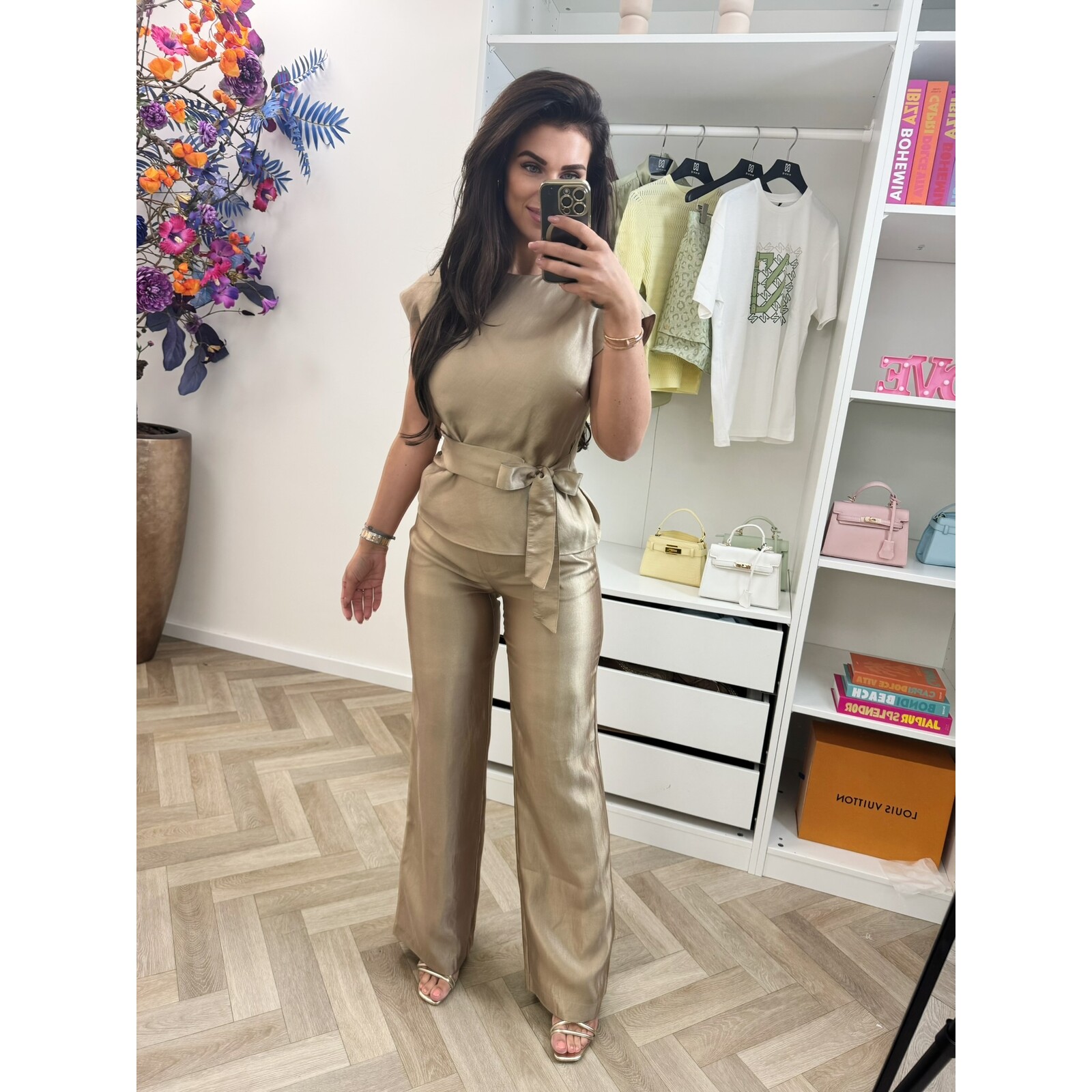 Nikkie Pants Porlamar Travertine Nikkie