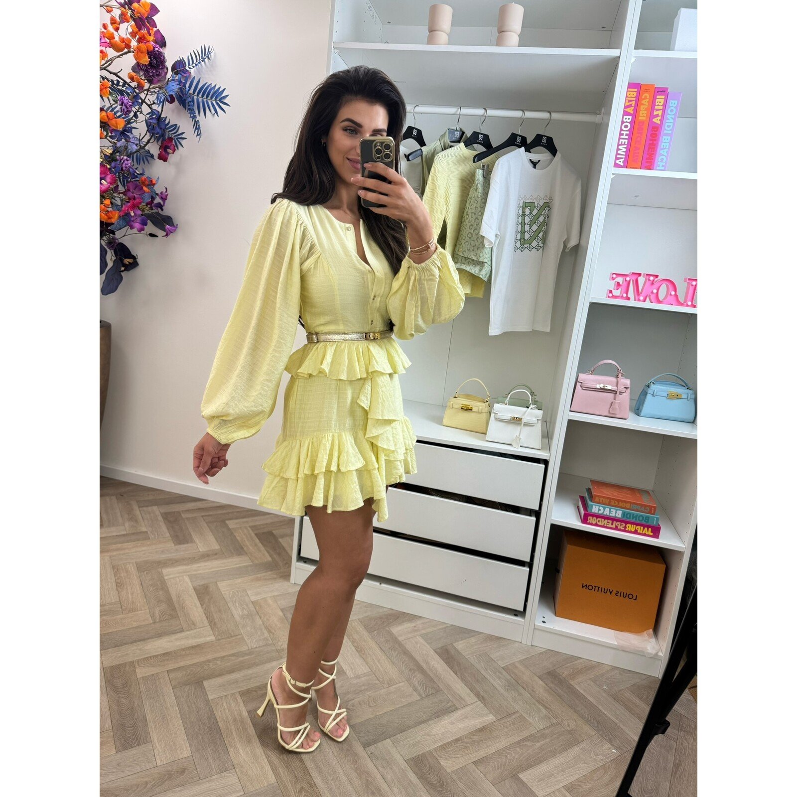 Nikkie Dress Preble Lemonade Nikkie