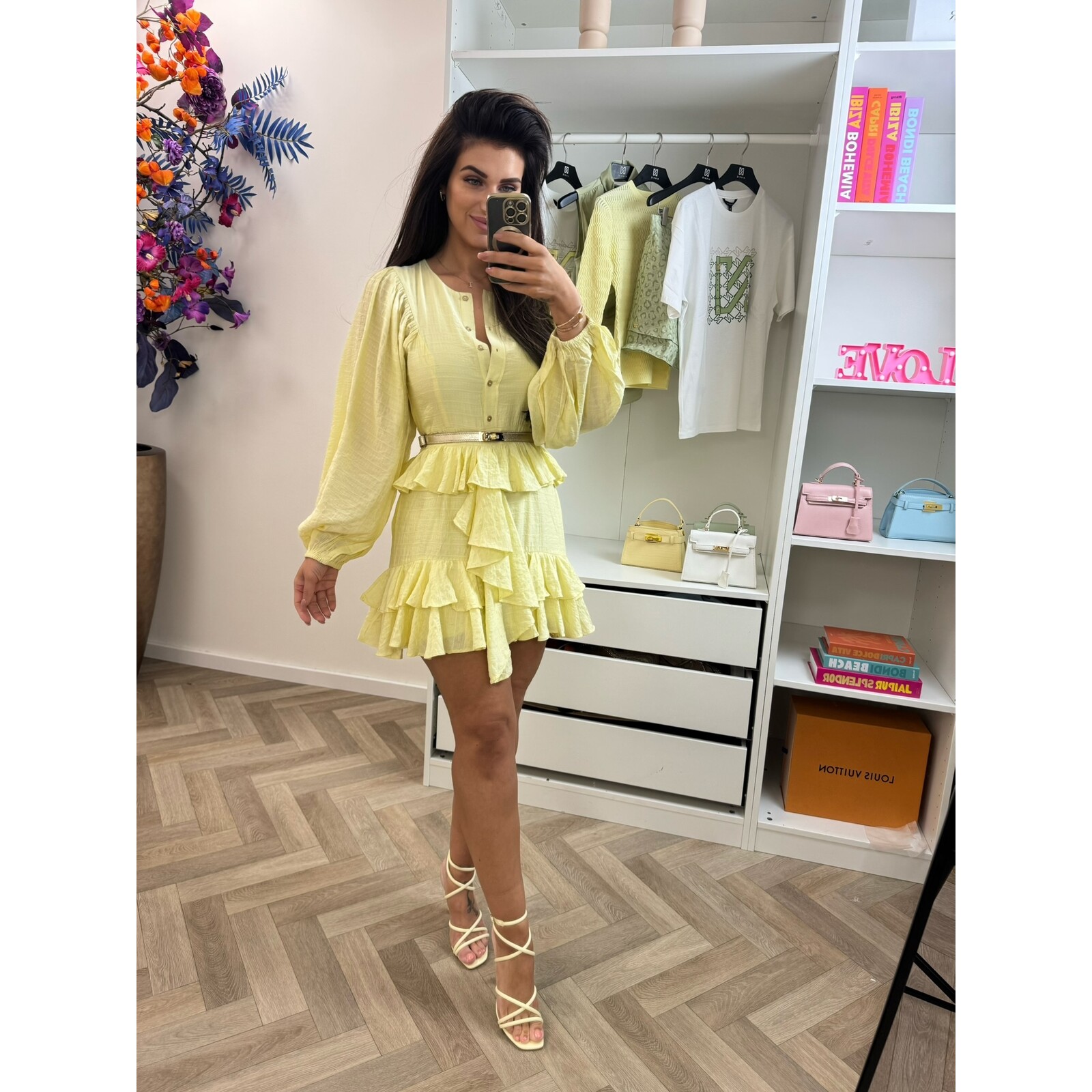 Nikkie Dress Preble Lemonade Nikkie