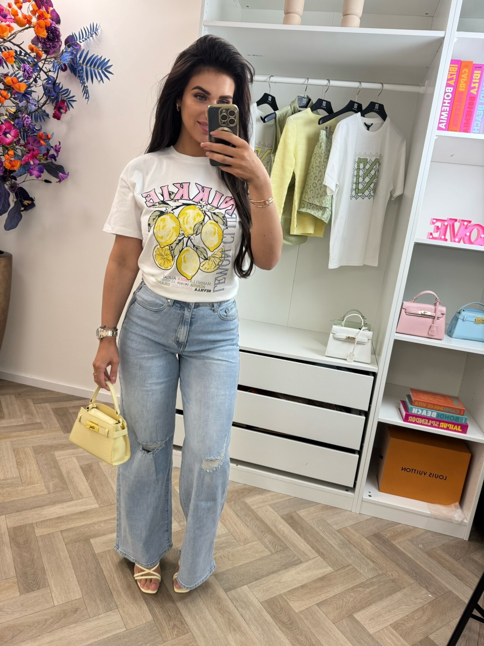 Nikkie T-Shirt Lemon club Nikkie