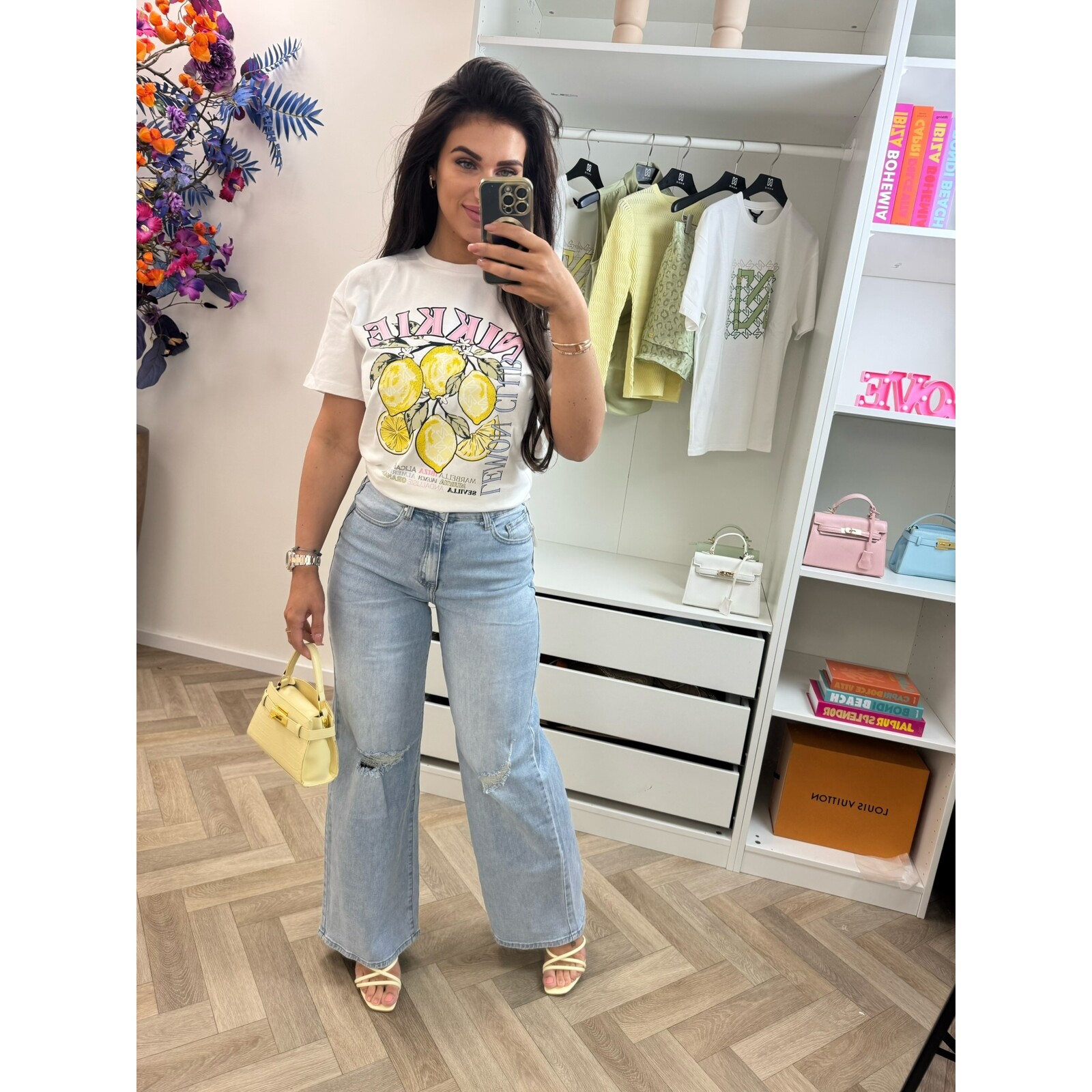 Nikkie T-Shirt Lemon club Nikkie