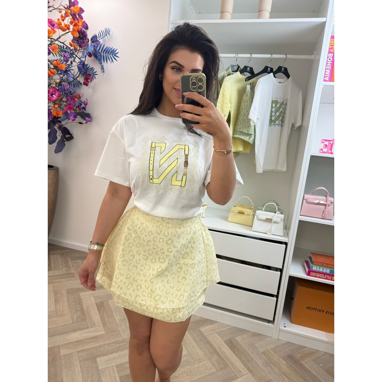 Nikkie Skirt Pragues Leopard Lemonade