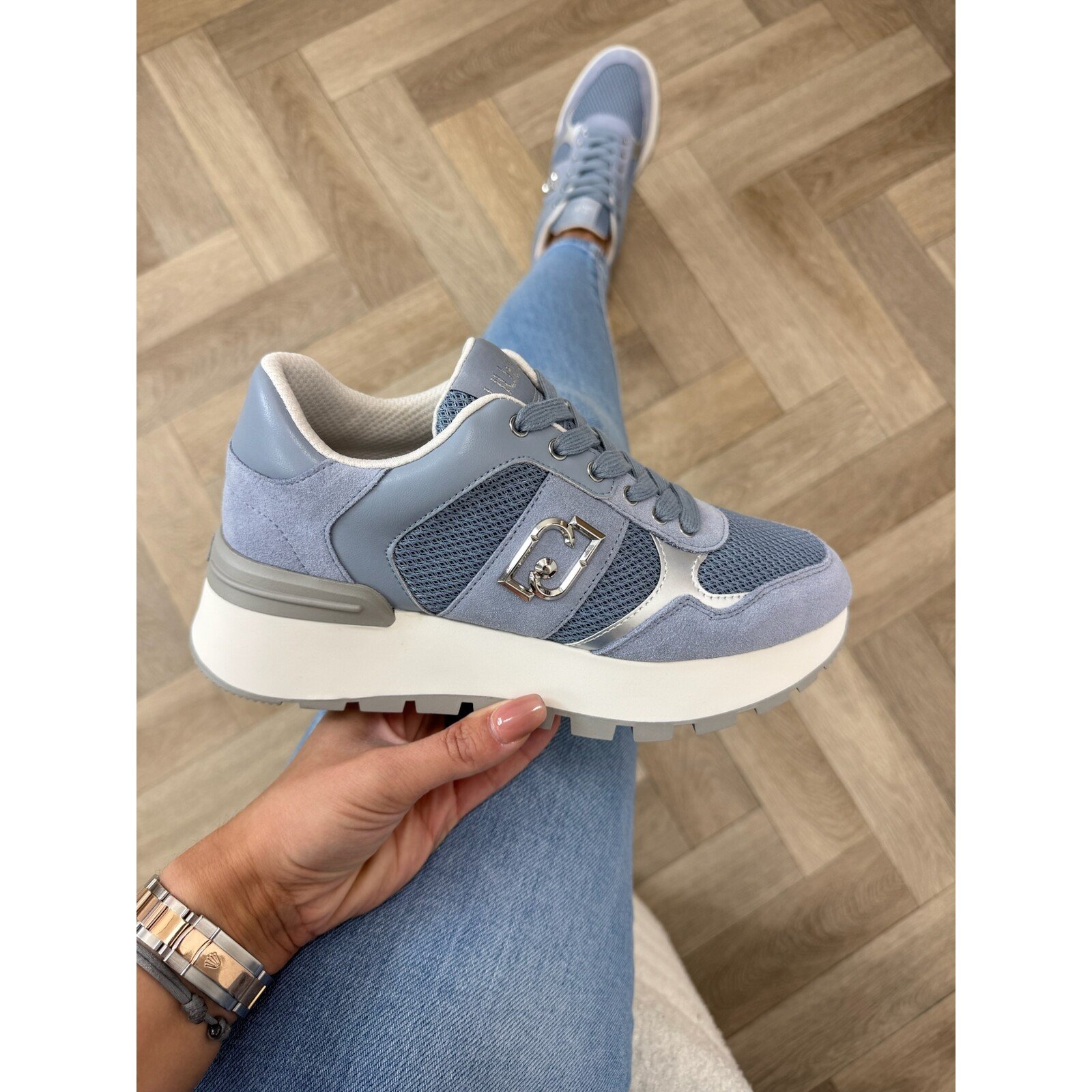 Liu-Jo Sneakers Amazing Cow suede Blue Liu Jo 1888