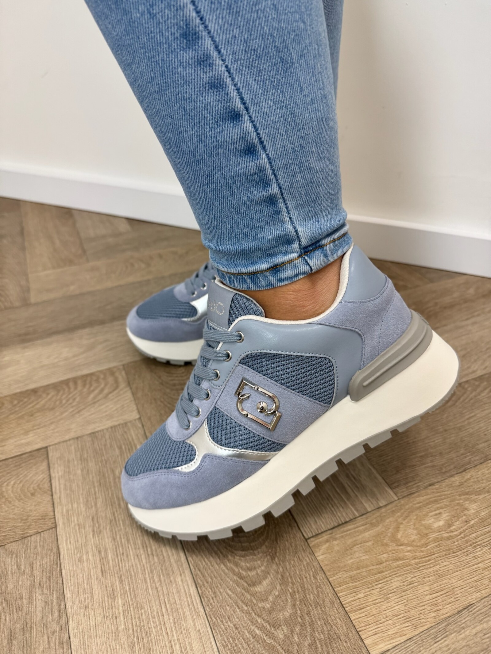 Liu-Jo Sneakers Amazing Cow suede Blue Liu Jo 1888