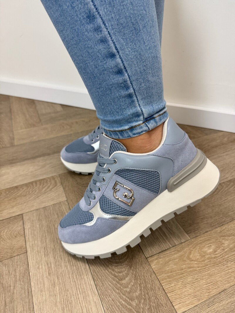 Sneakers Amazing Cow suede Blue Liu Jo 1888