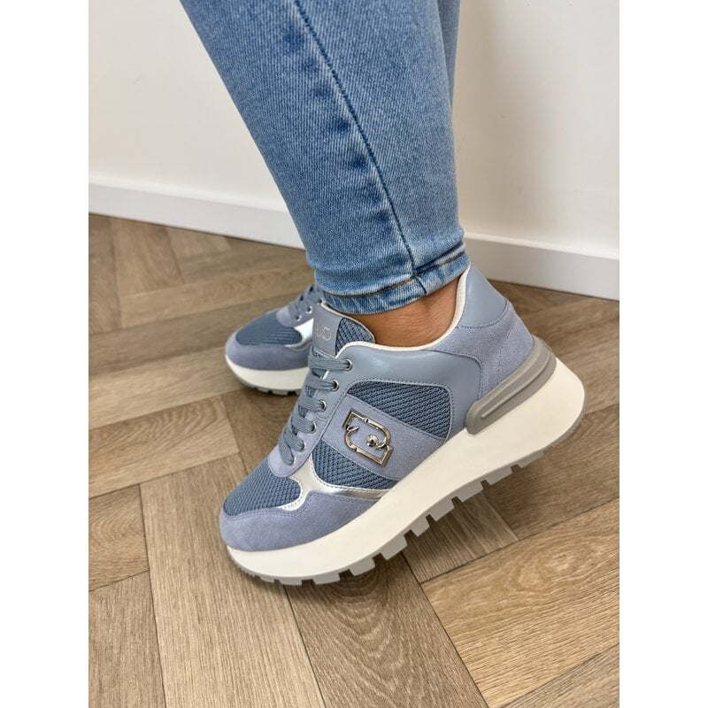 Sneakers Amazing Cow suede Blue Liu Jo 1888